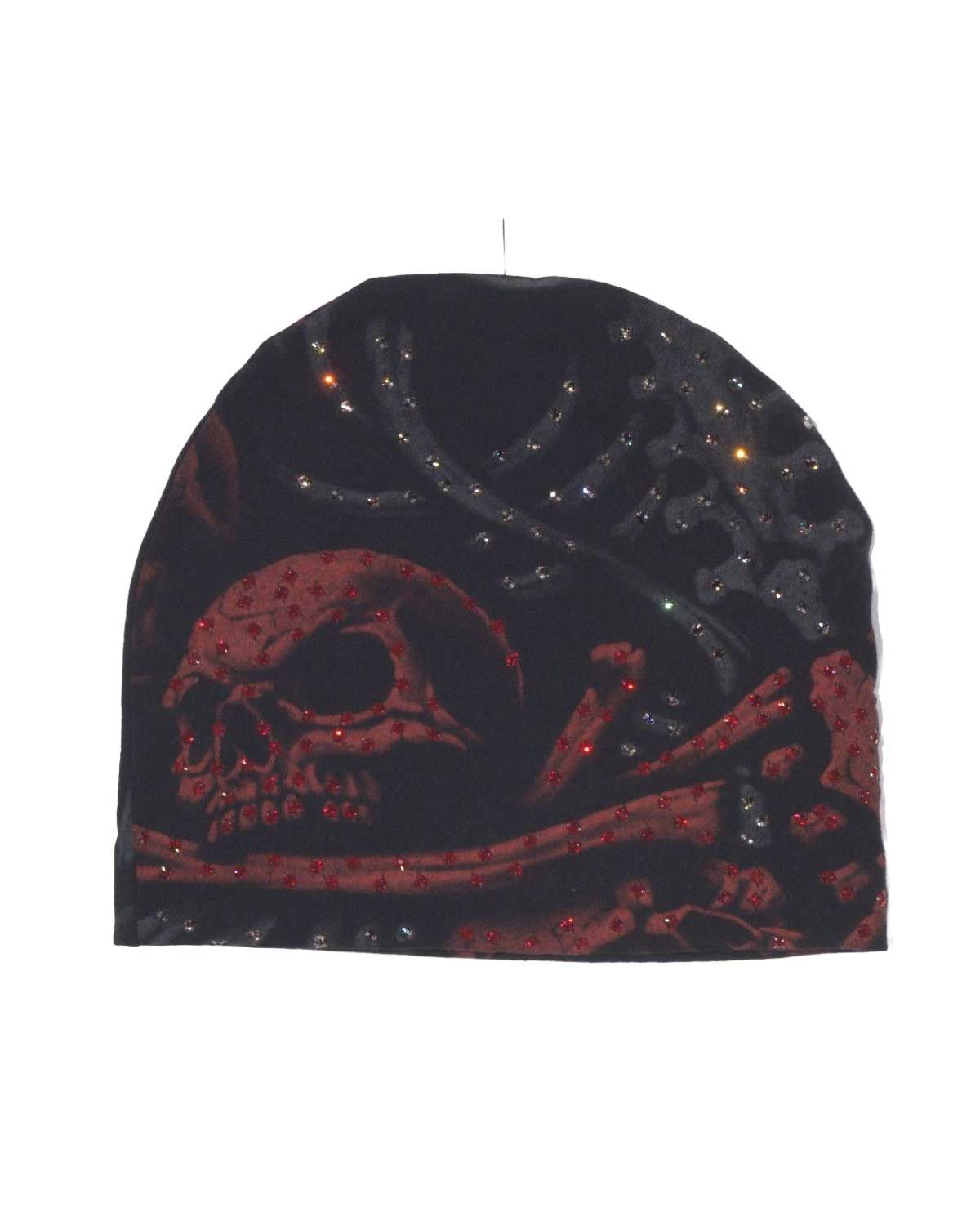 Hugo Boss Bossi Vintage Rhinestone Beanie 2 Black Size ONE SIZE - 1 Thumbnail