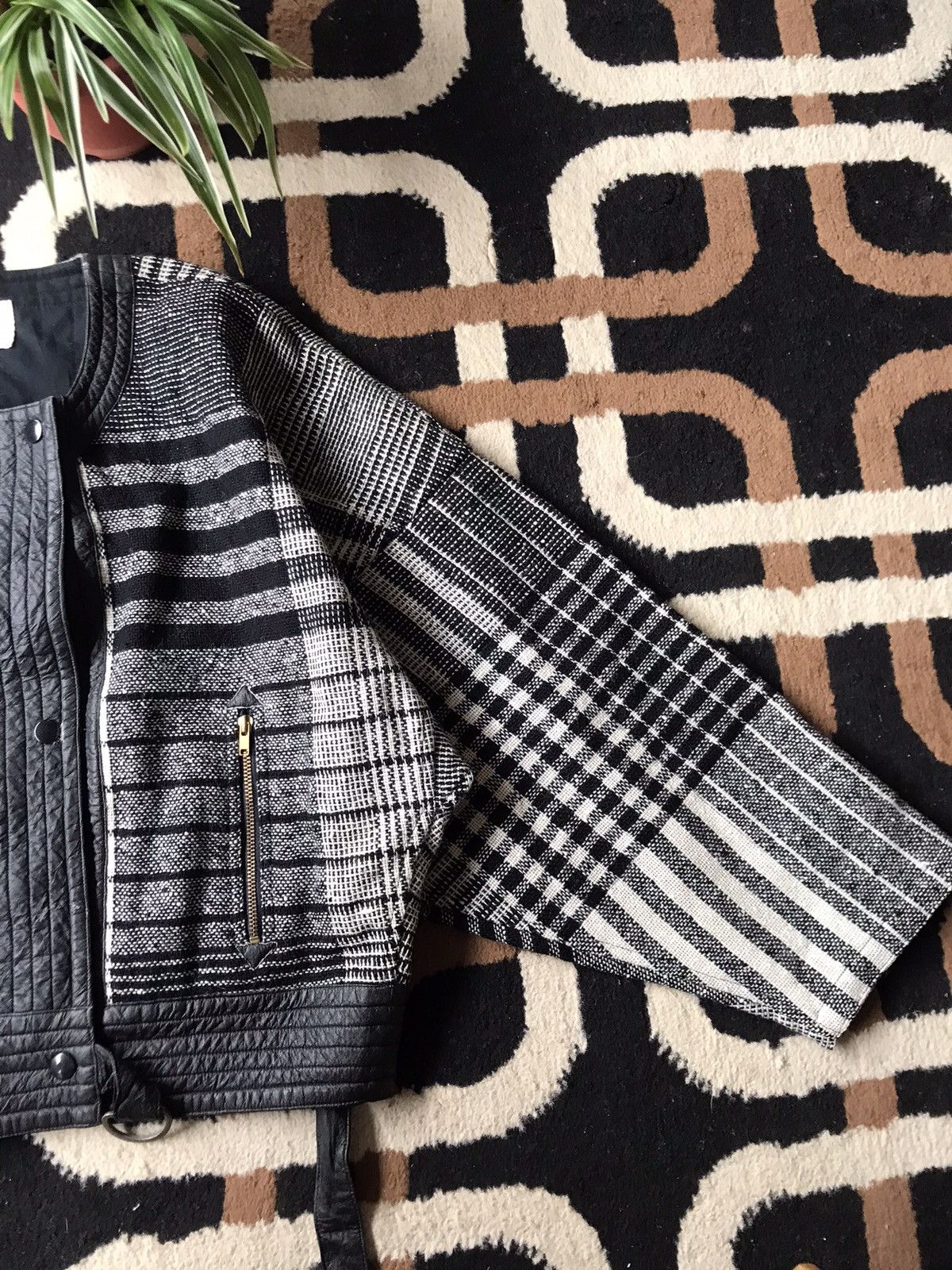 Jean Charles De Castelbajac VTG Jeans Charles De Castelbajac Boxy Leather Jacket Size M / US 6-8 / IT 42-44 - 5 Thumbnail