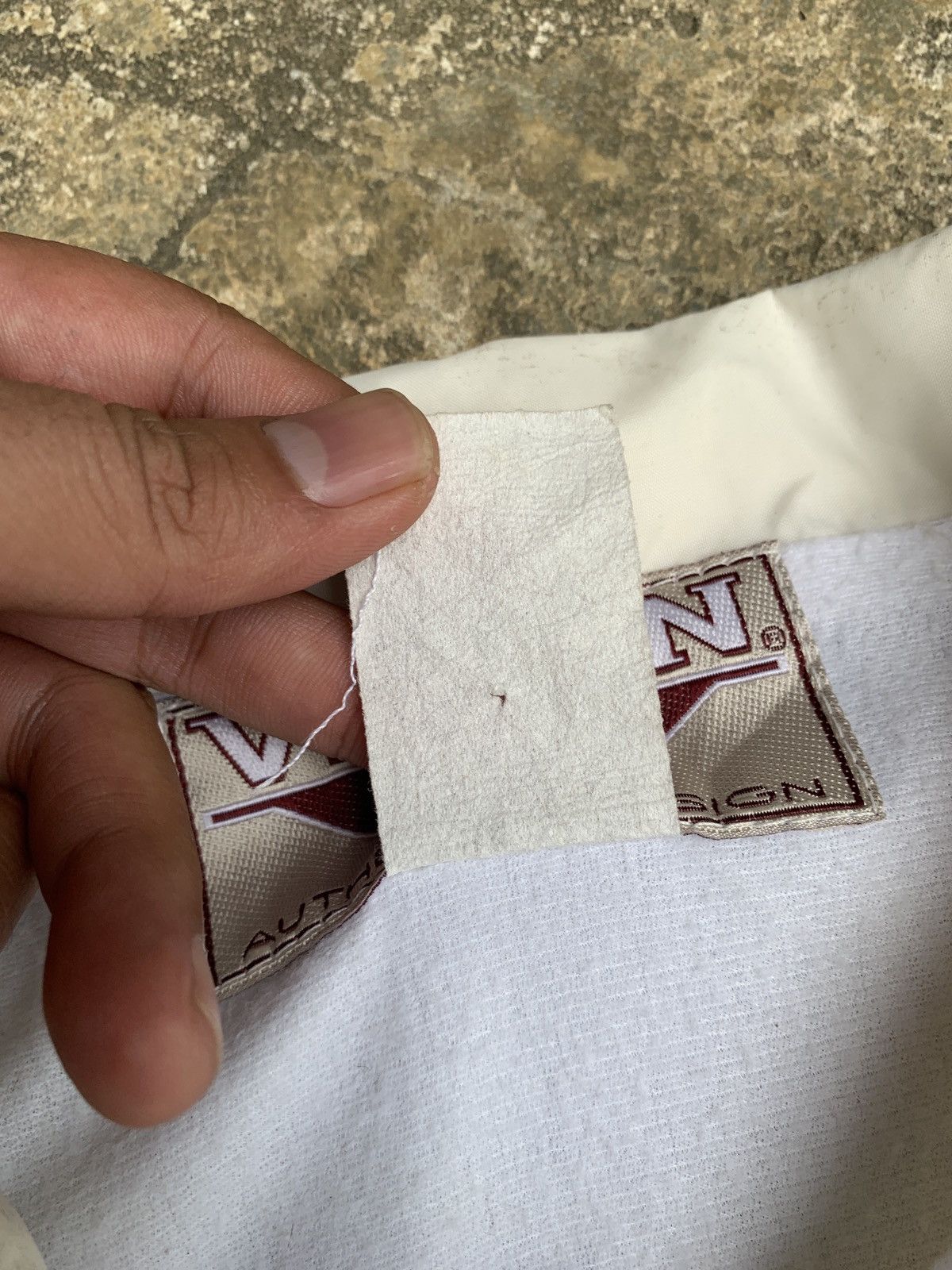 Vintage × Vision Streetwear 1990s Vision Street Wear USA White Embroidery Coach Jacket Size US L / EU 52-54 / 3 - 11 Thumbnail