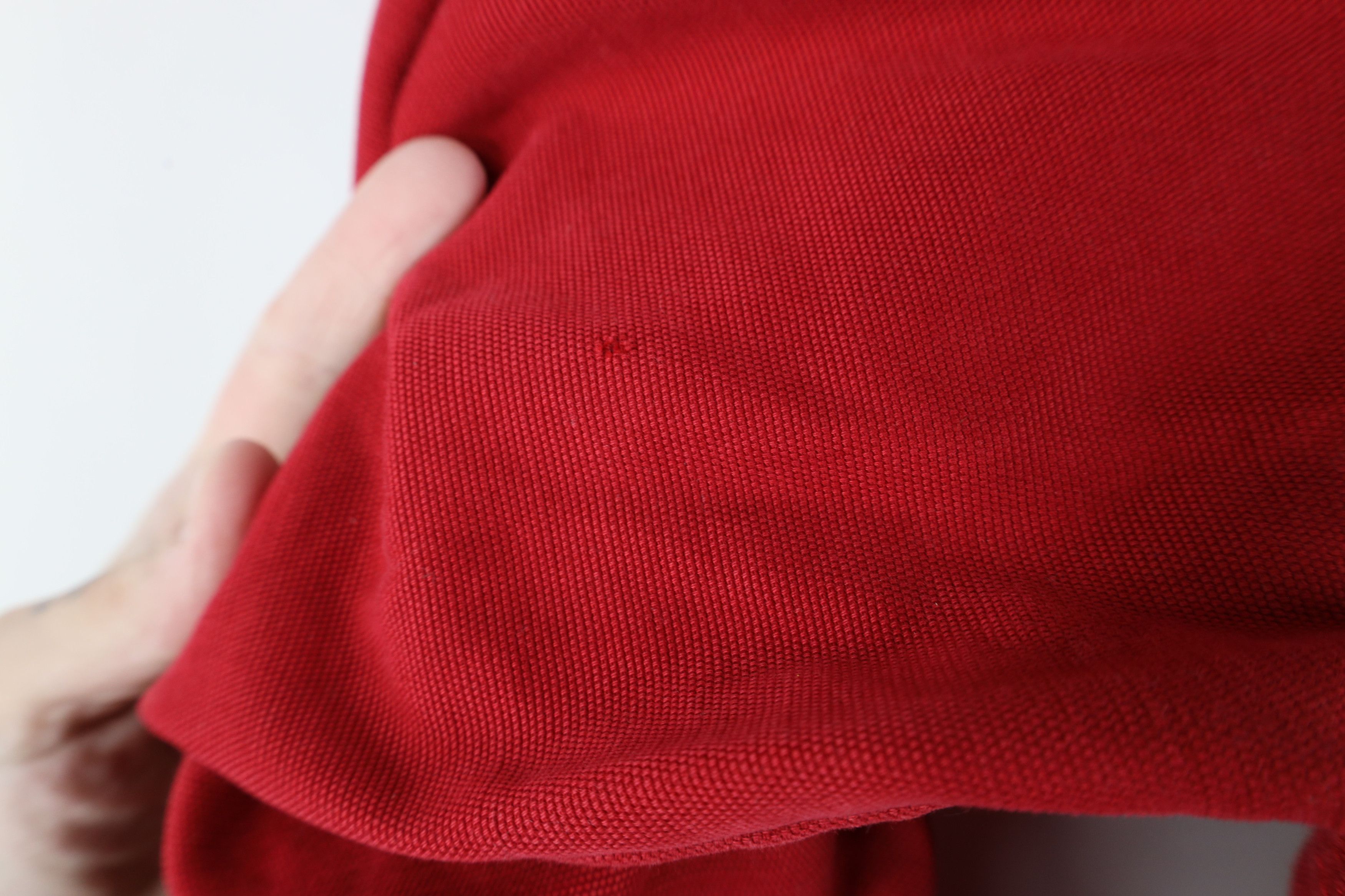 Eddie Bauer × Vintage Vintage 90s Eddie Bauer Canvas Chore Barn Jacket Red Cotton Size US L / EU 52-54 / 3 - 5 Thumbnail