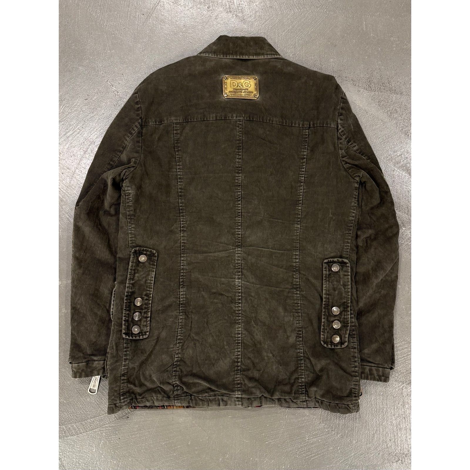 Dolce & Gabbana A/W2003 Dolce & Gabbana corduroy cargo jacket Size US M / EU 48-50 / 2 - 4 Thumbnail