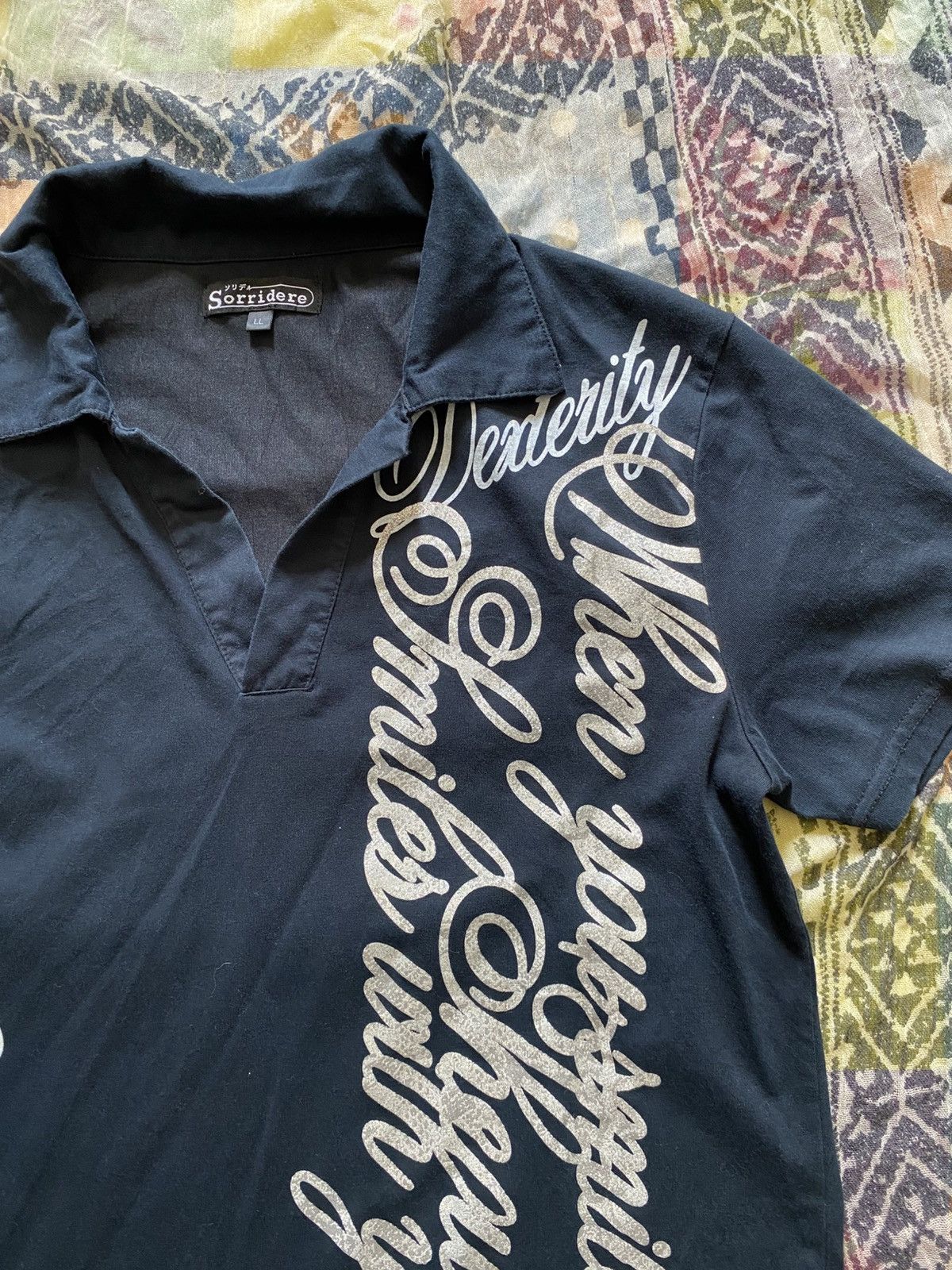 20471120 × Beauty Beast × Japanese Brand Vintage sorridere glitter poem tshirt Size US M / EU 48-50 / 2 - 3 Thumbnail