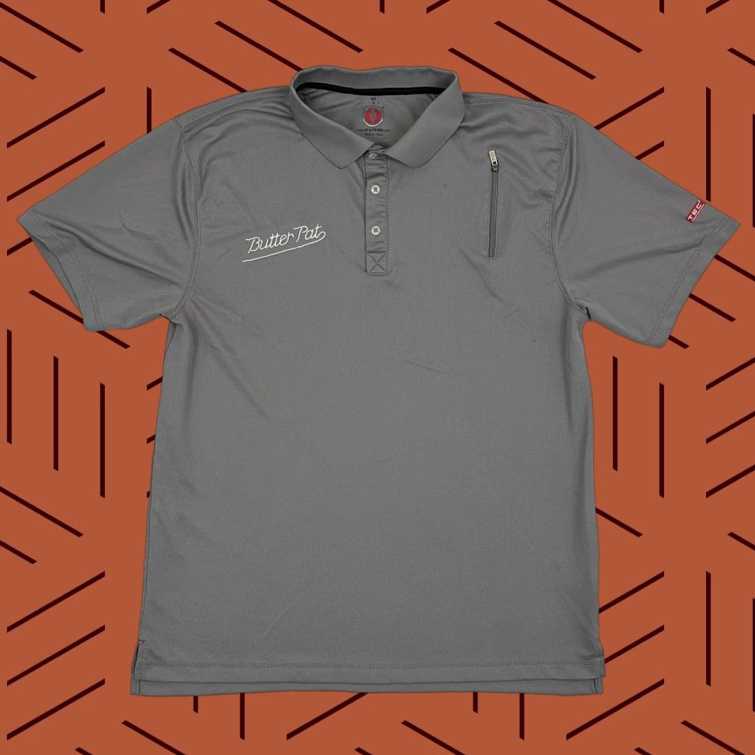 Vintage SCOTTeVEST Polo Shirt Mens Large Gray Utility Chest Pocket Size US L / EU 52-54 / 3 - 1 Thumbnail