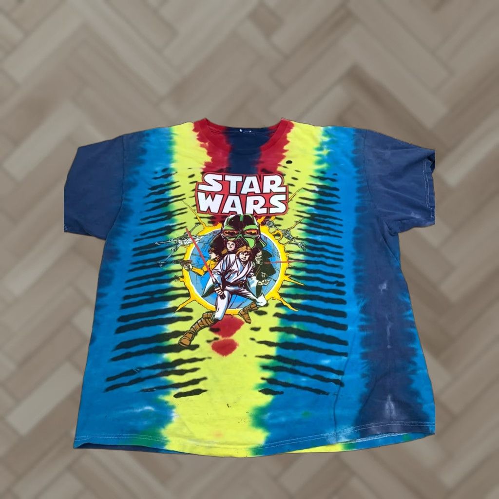Disney Disney Star Wars Shirt Mens XL Short Sleeve Crew Neck Multicolor 12255 Size US XL / EU 56 / 4 - 1 Thumbnail
