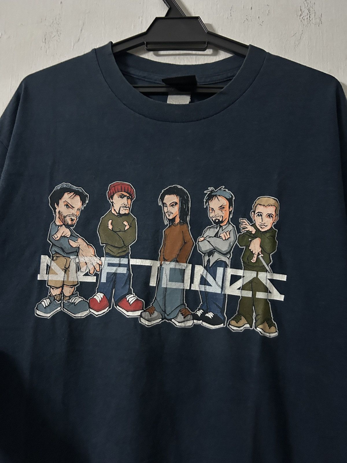 Band Tees Vintage 2000’s band deftones white pony era cartoon design Size US L / EU 52-54 / 3 - 2 Thumbnail