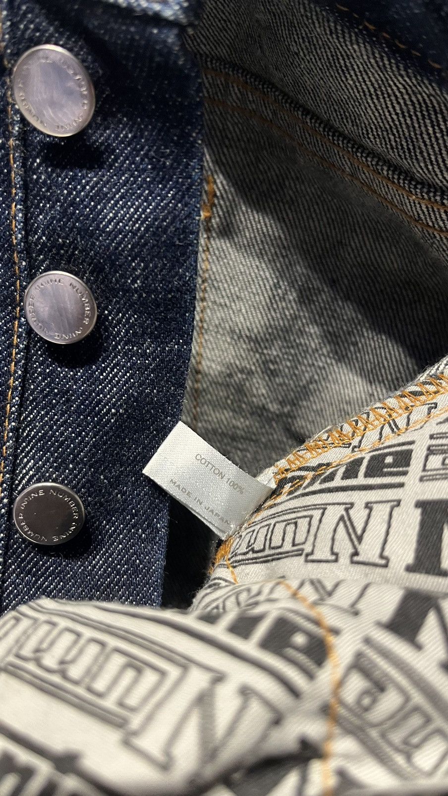 Japanese Brand ‼️LAST DROP‼️ Number nine denim Size US 26 / EU 42 - 6 Thumbnail