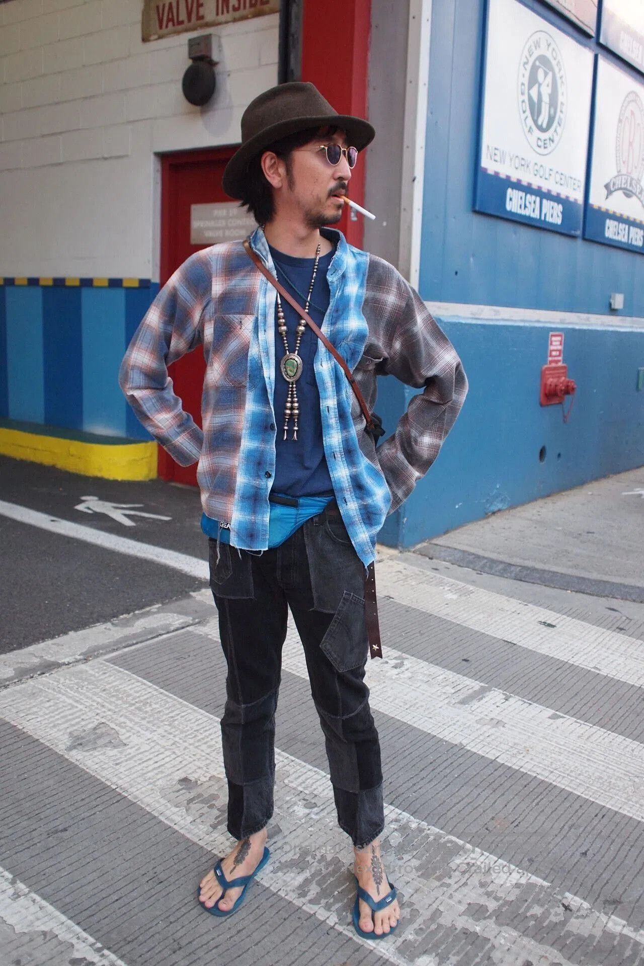 Takahiromiyashita The Soloist. Takahiro Miyashita Plaid Robe Coat. Size US M / EU 48-50 / 2 - 9 Thumbnail
