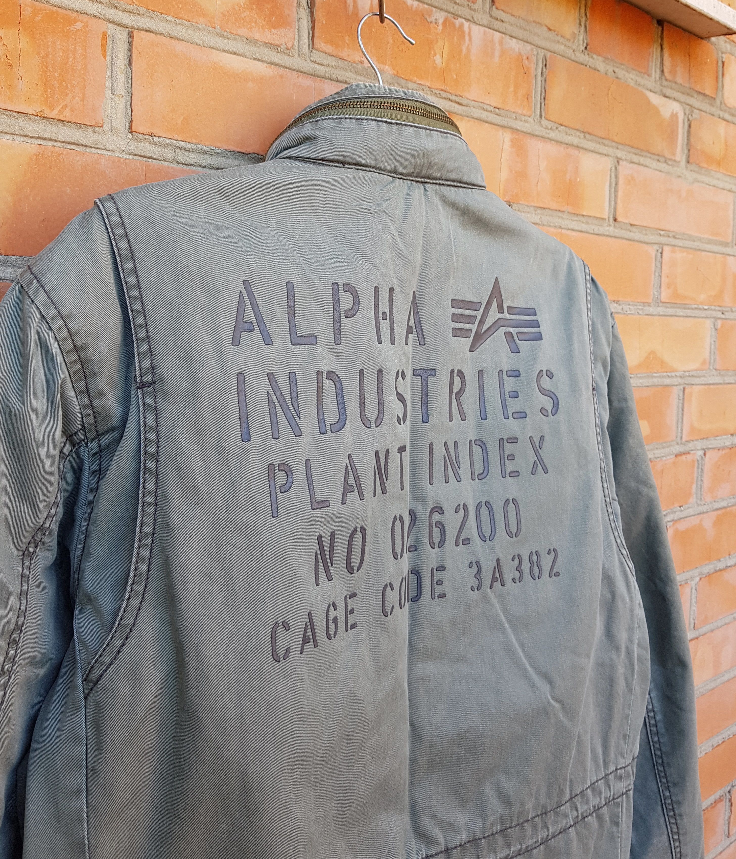 Alpha Industries Vintage Alpha Industries Plant Index Insulated Field Jacket Size US M / EU 48-50 / 2 - 4 Thumbnail