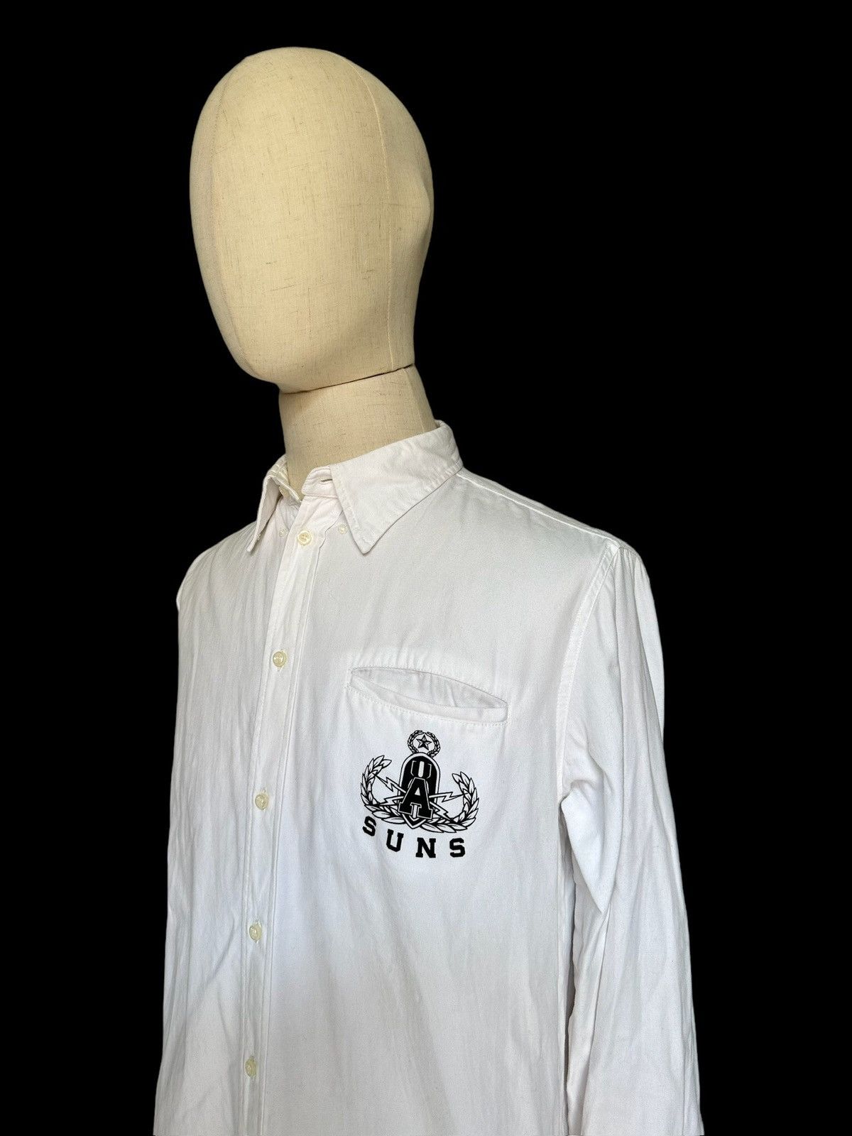 ANDSUNS 00’s Andsuns oxford button up ringer sleeve Size US M / EU 48-50 / 2 - 6 Thumbnail