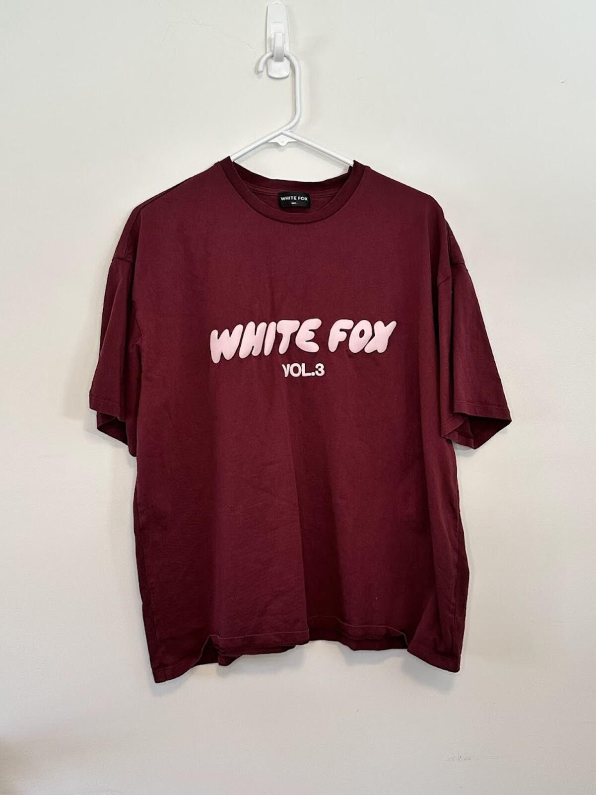 Other White Fox Boutique Offstage Oversized T "Red Velvet" Sz M/L Size L / US 10 / IT 46 - 2 Thumbnail