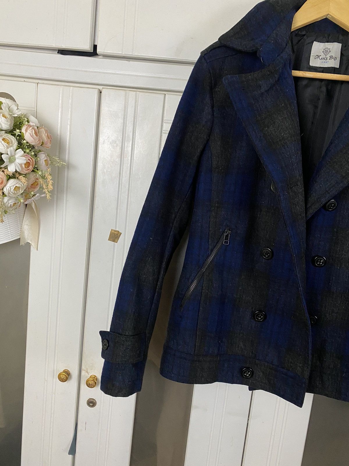 BIGI × Japanese Brand × Vintage Vintage Men Bigi Wool Jacket Size US M / EU 48-50 / 2 - 6 Thumbnail