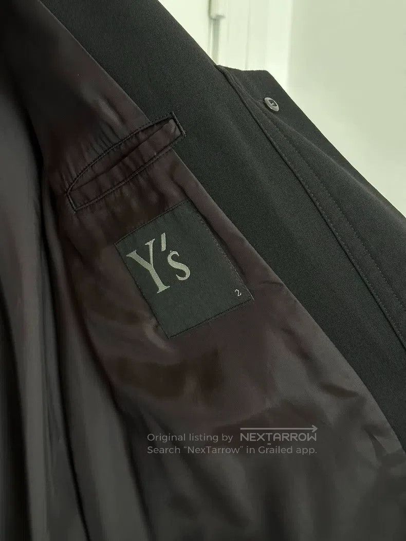 Y's Y's Long black trench coat Size US M / EU 48-50 / 2 - 3 Thumbnail