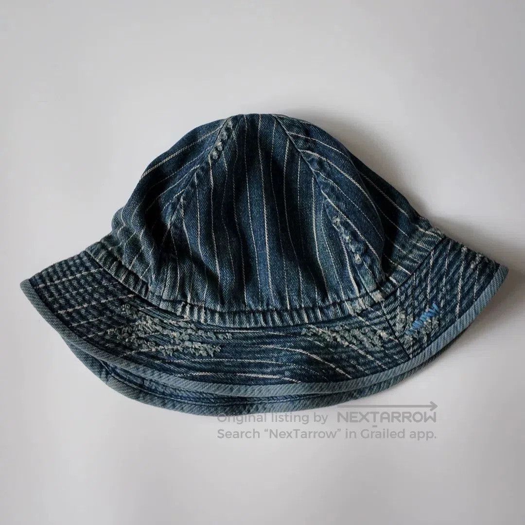 Porter Classic classic denim bucket hat for summer style. Size ONE SIZE - 1 Thumbnail