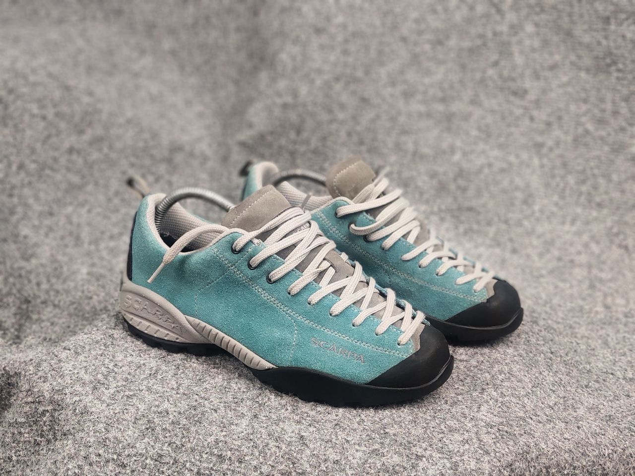 Vibram Scarpa Mojito gore-tex Sneaker Suede Leather Hiking Shoes Size US 6.5 / EU 39-40 - 8 Thumbnail