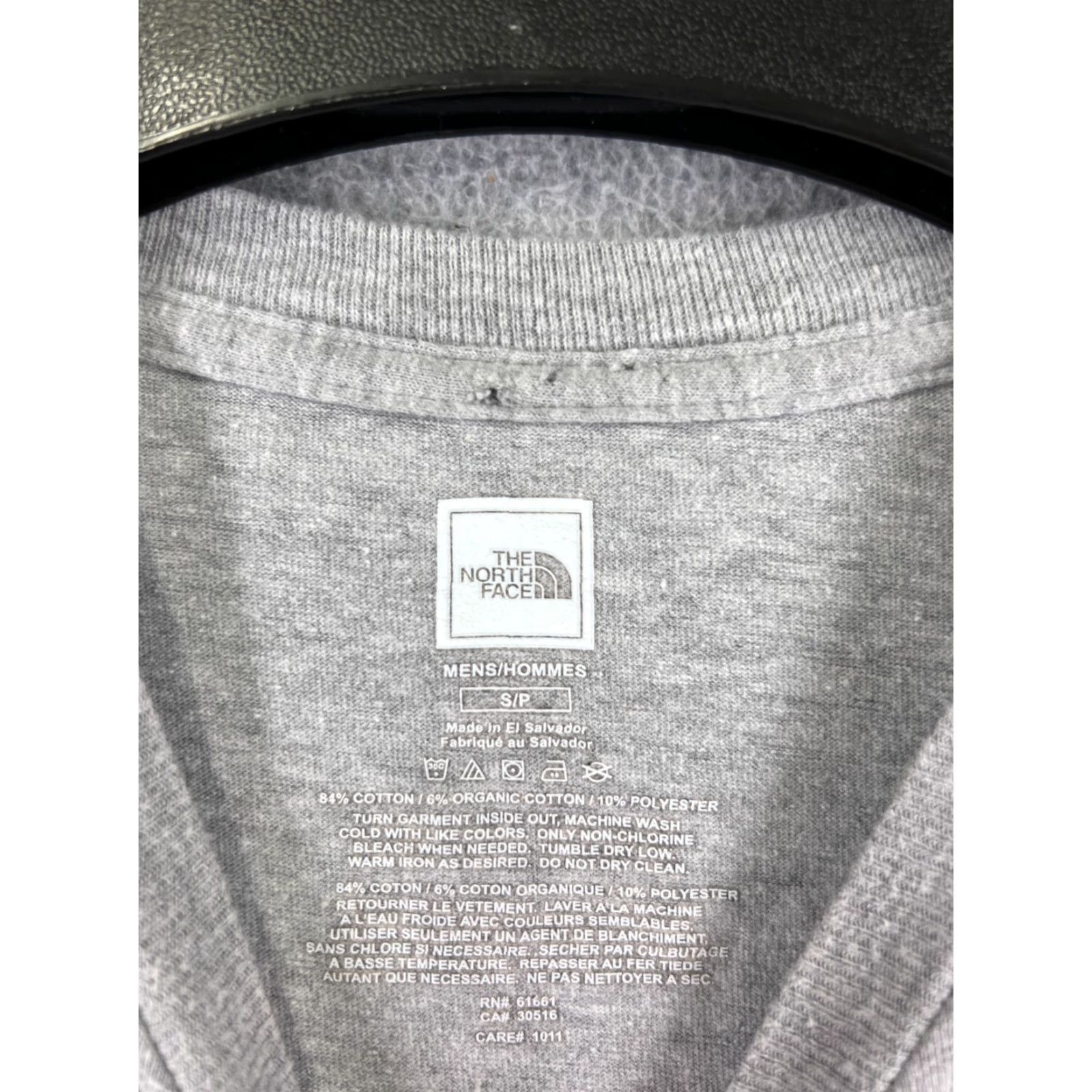 The North Face VINTAGE (no, it's not vintage) The North Face Shirt Men Small Gray Short Sleeve Crew Neck Cotton Blend Size US S / EU 44-46 / 1 - 7 Thumbnail