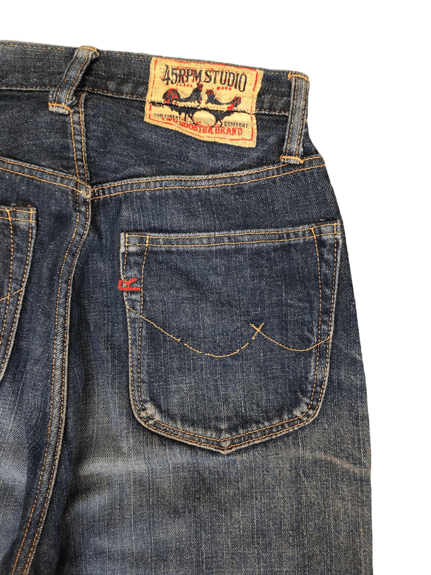 45rpm Vintage 90s 45rpm Kapital High Rise Relaxed Denim Jeans Size 25" / US 0 / IT 36 - 12 Thumbnail