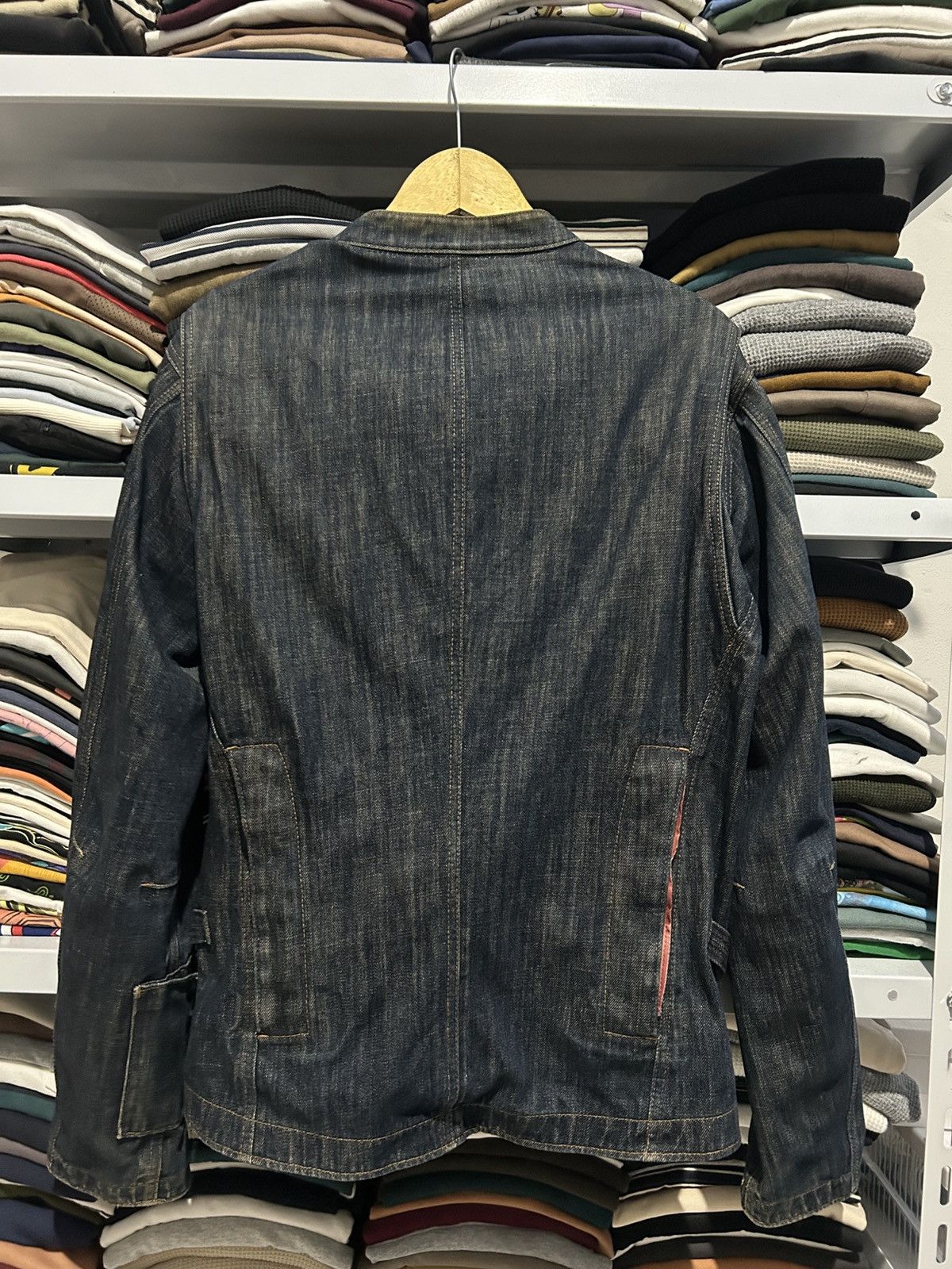 Japanese Brand Power age Motor Cycle denim Gore-tex Size US XL / EU 56 / 4 - 6 Thumbnail