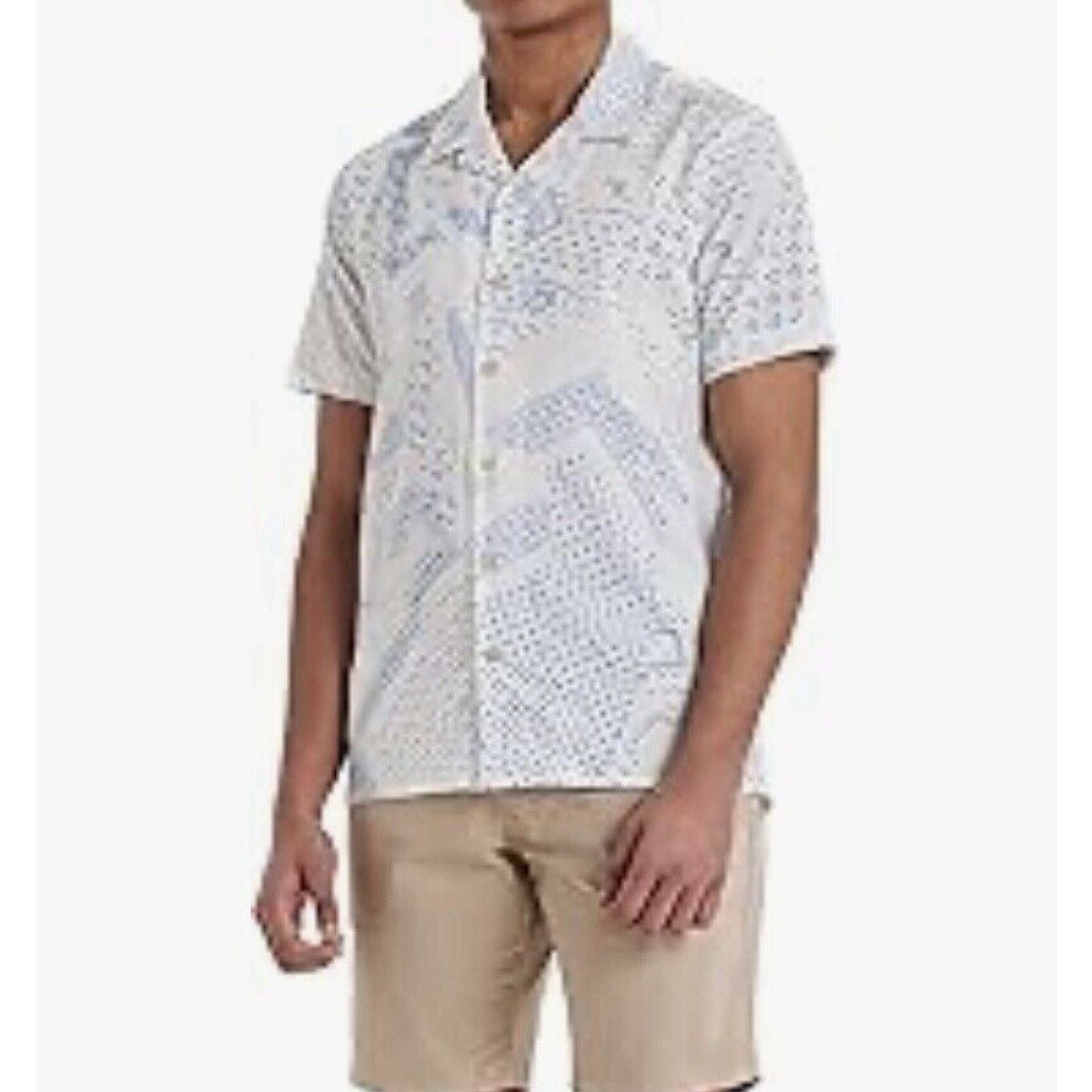 Paul Smith NWT $175 Paul Smith Short Sleeve Button Front Camp Shirt Med Size US M / EU 48-50 / 2 - 5 Thumbnail
