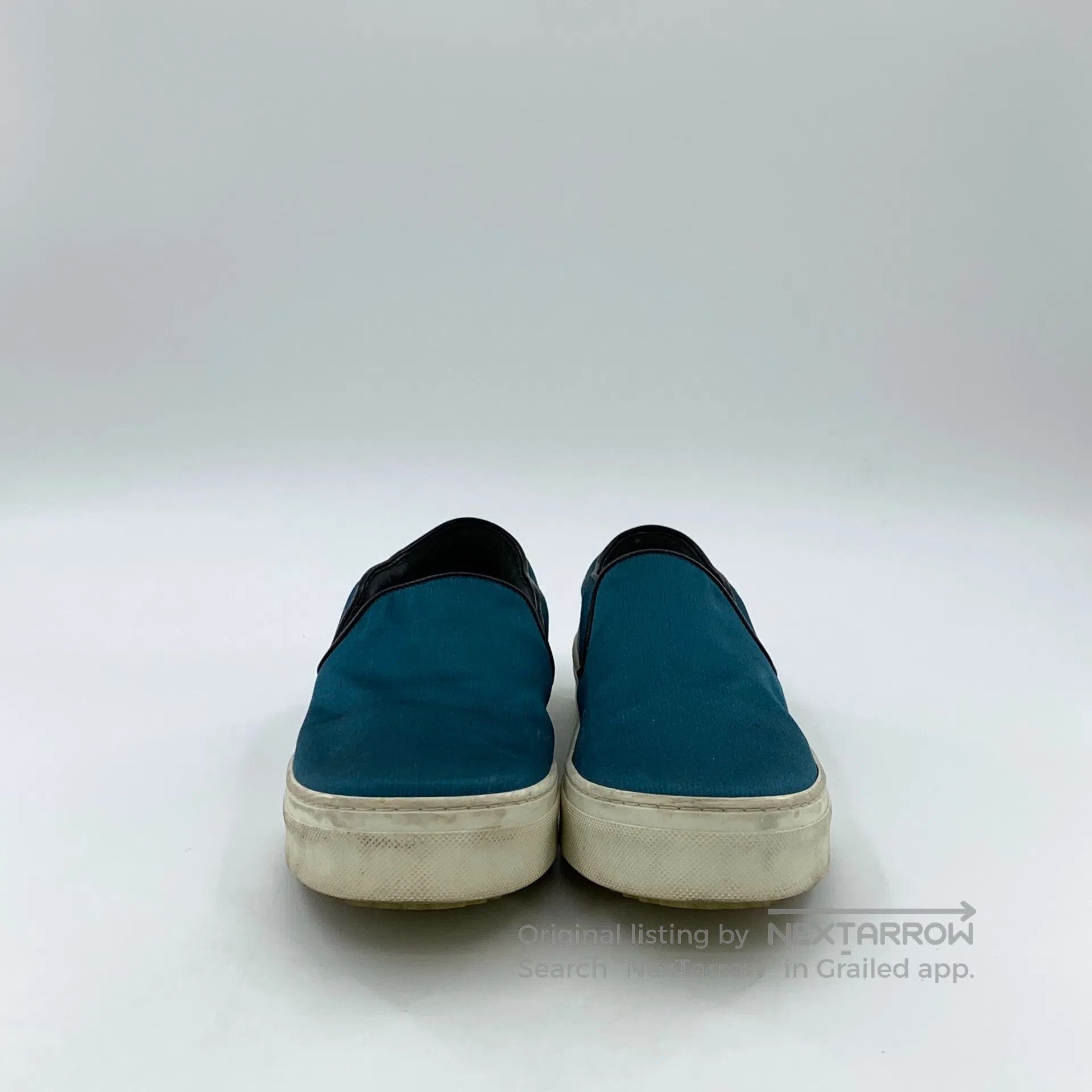 Celine CELINE Dark blue casual slip-on flat shoes| Size US 7 / IT 37 - 3 Thumbnail