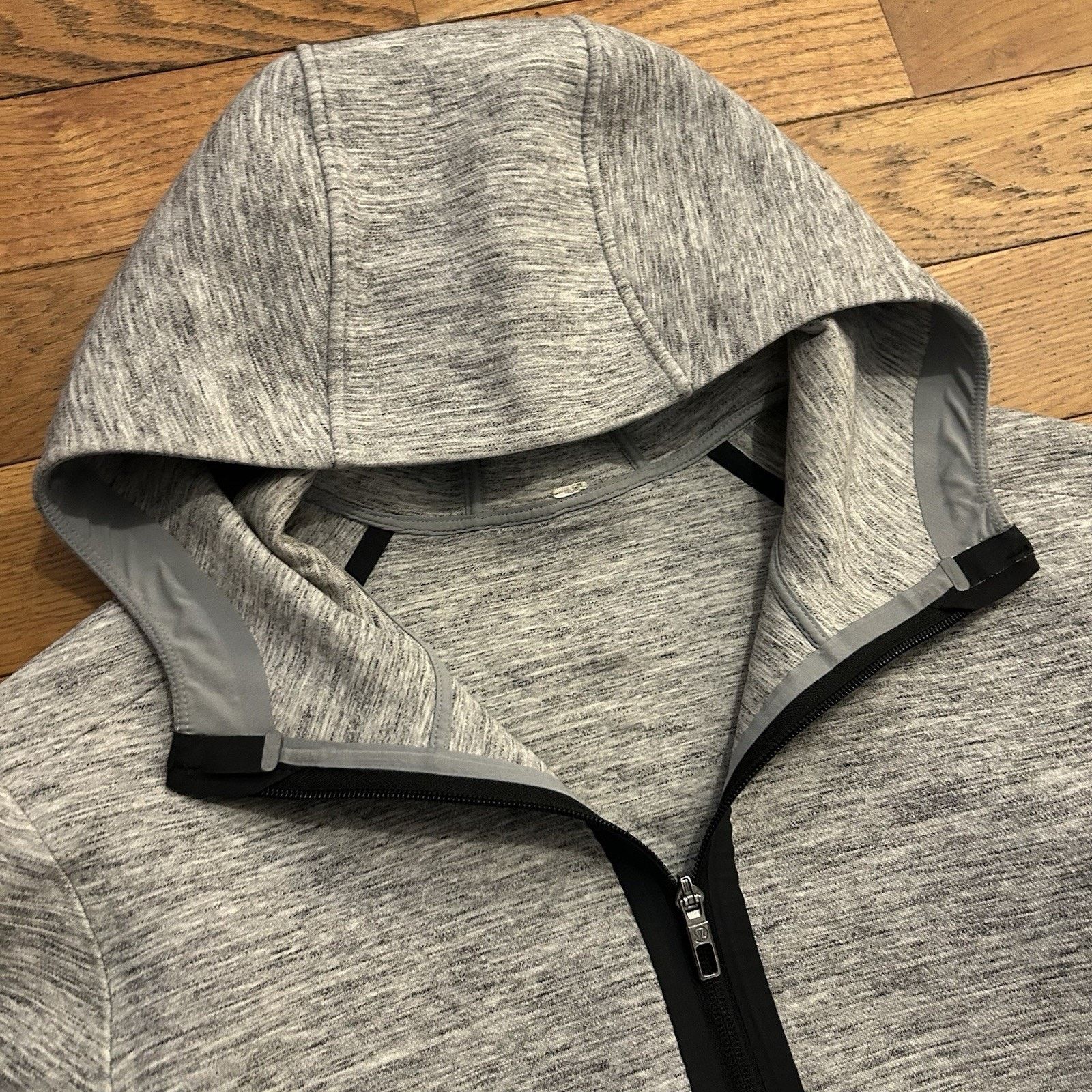 Lululemon Stratum 2 Way Full Zip Athletic Performance Hoodie Large Size US L / EU 52-54 / 3 - 2 Thumbnail