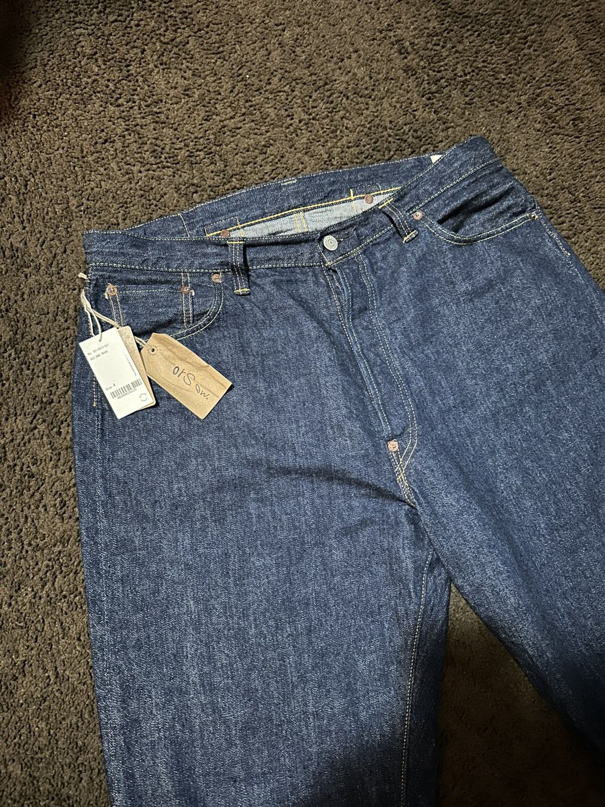 Orslow OrSlow GRAND DAD'S DENIM ONE WASH Size US 35 - 4 Thumbnail