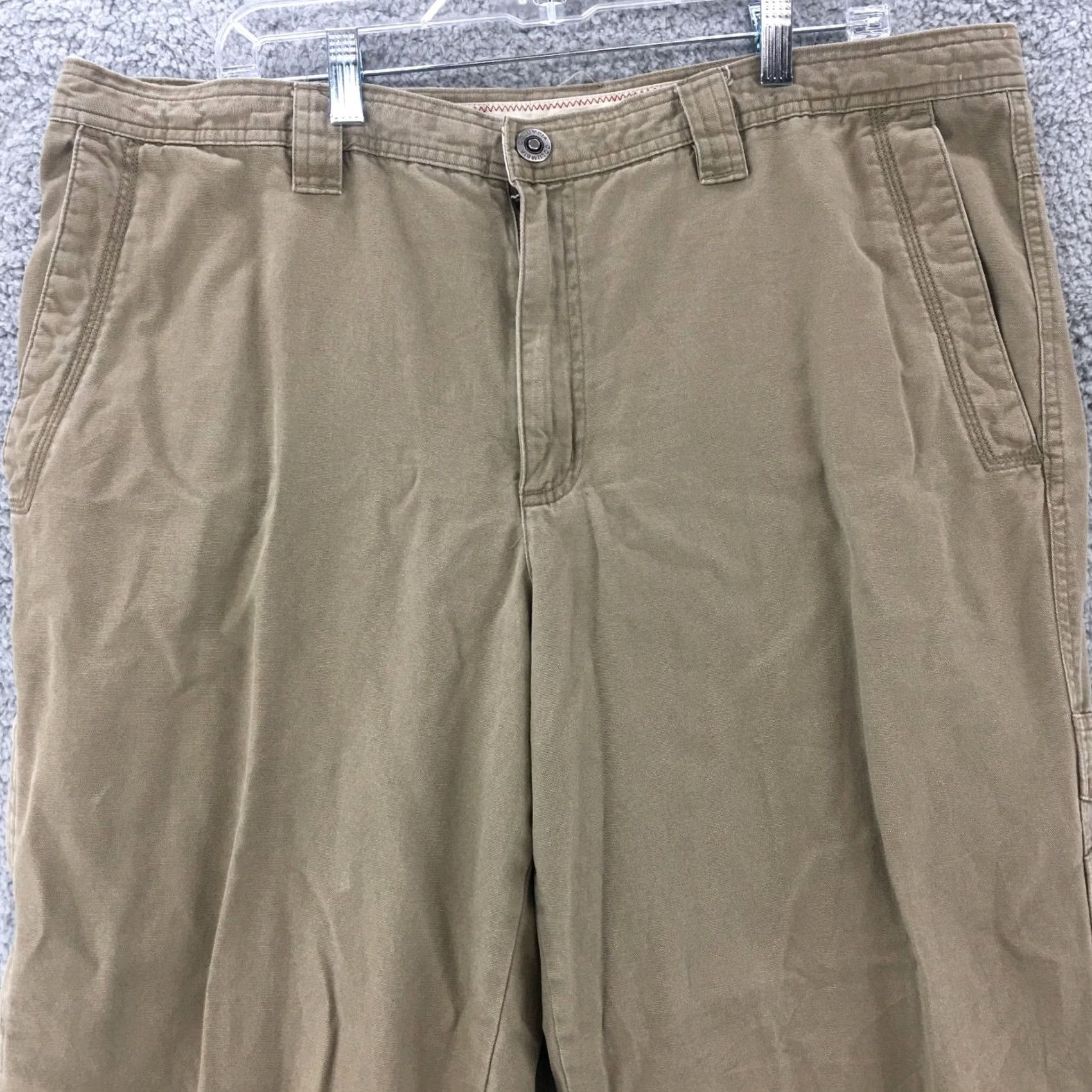 Vintage Columbia Omni Shield Ultimate Cargo Hiking Pants Mens 40 Beige Mid Rise Zip Fly Shirt Pants Cargo Size 27" / US 4 / IT 40 - 2 Thumbnail