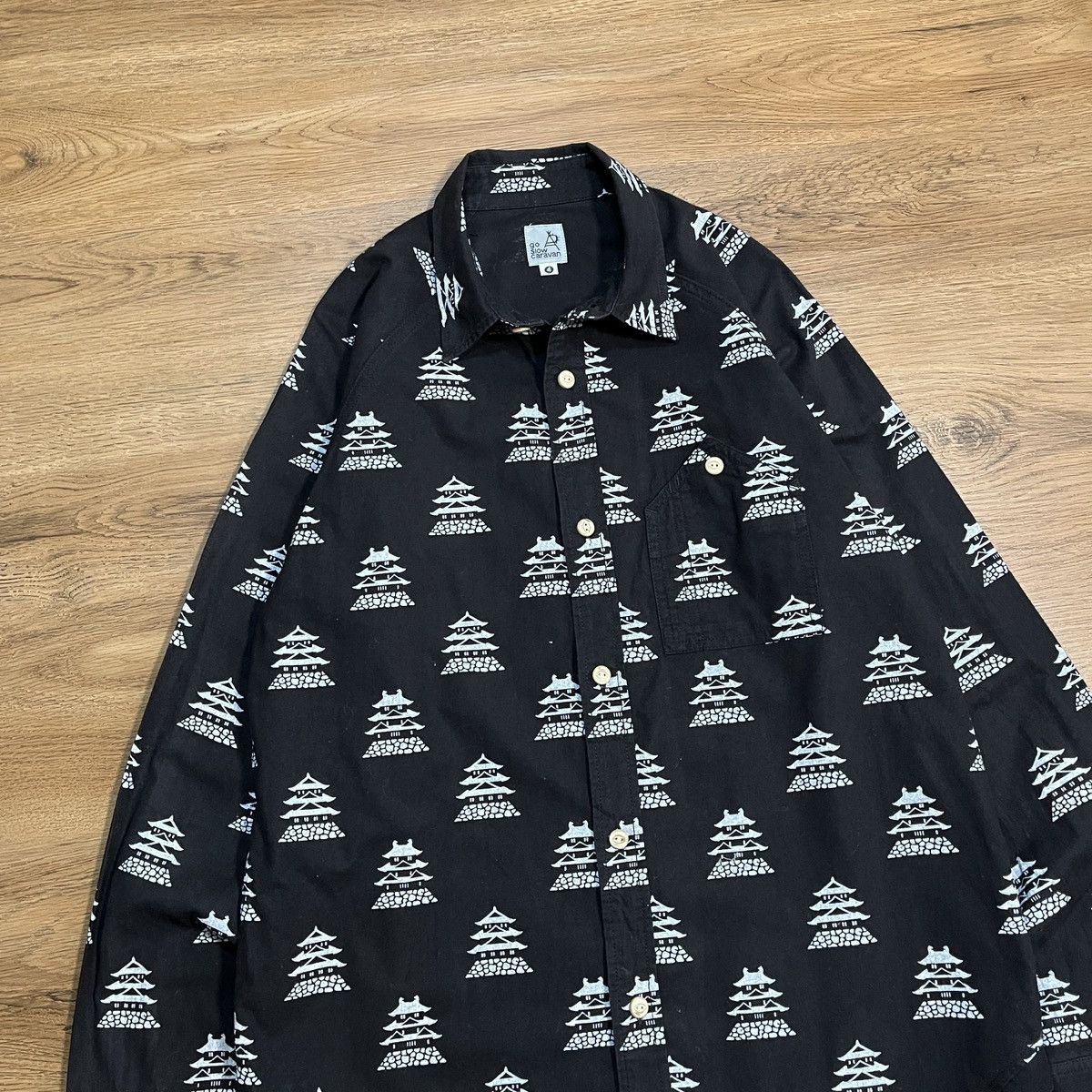 Japanese Brand × go slow caravan Go Slow Caravan printed button up Size US M / EU 48-50 / 2 - 2 Thumbnail