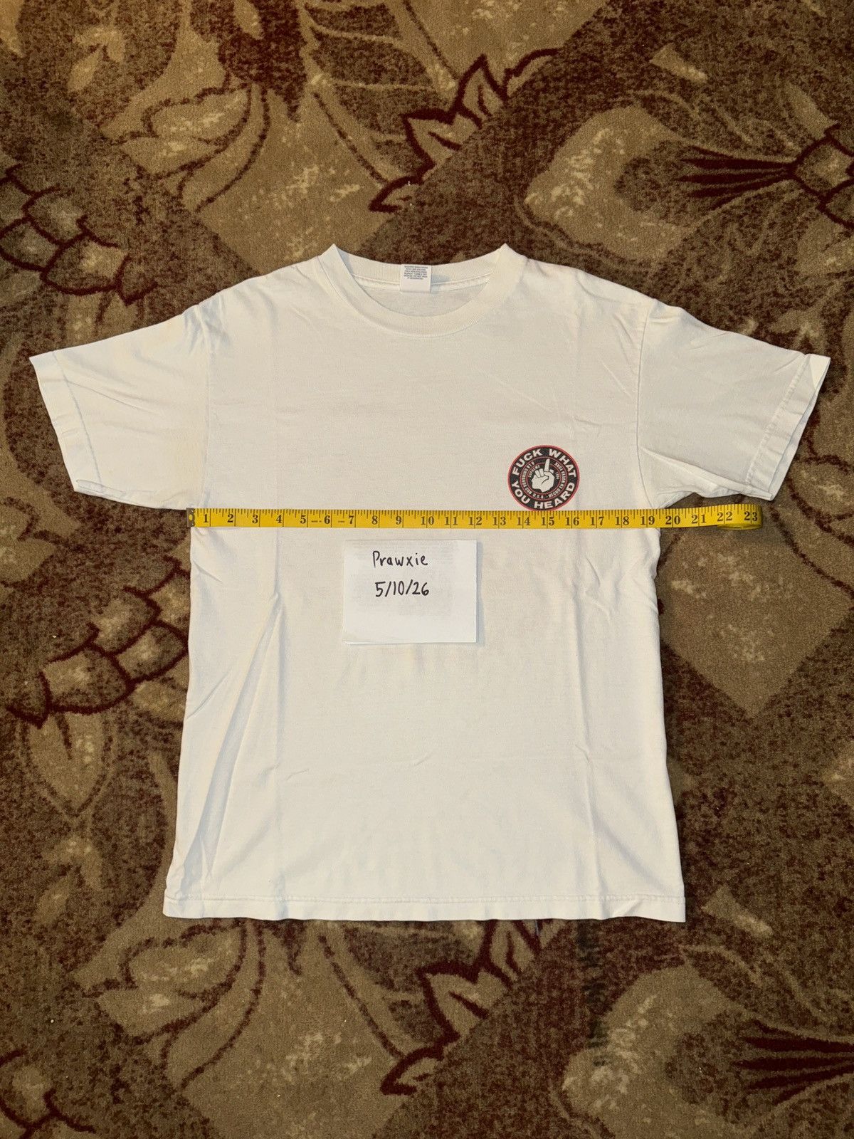 Supreme Supreme Fuck What You Heard Shirt FW08 Size US M / EU 48-50 / 2 - 8 Thumbnail