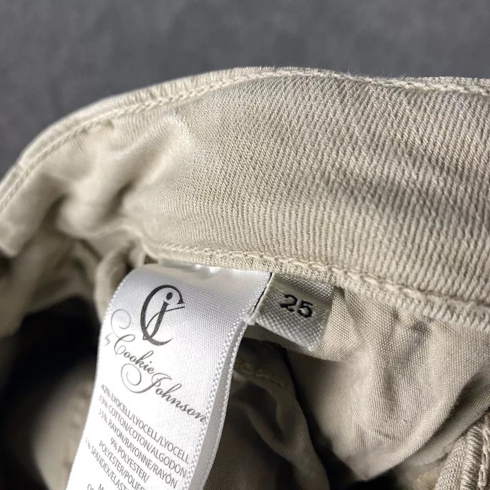 Other Cookie Johnson Jeans Women's 25 Faith Straight Denim Stretch Size 25" / US 0 / IT 36 - 9 Thumbnail