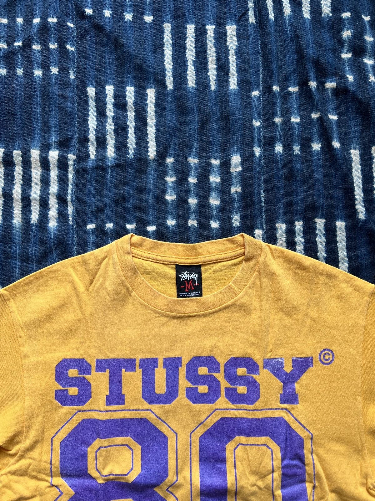 Stussy Stussy Vintage 80 Logo Tee Lakers Size US M / EU 48-50 / 2 - 3 Thumbnail