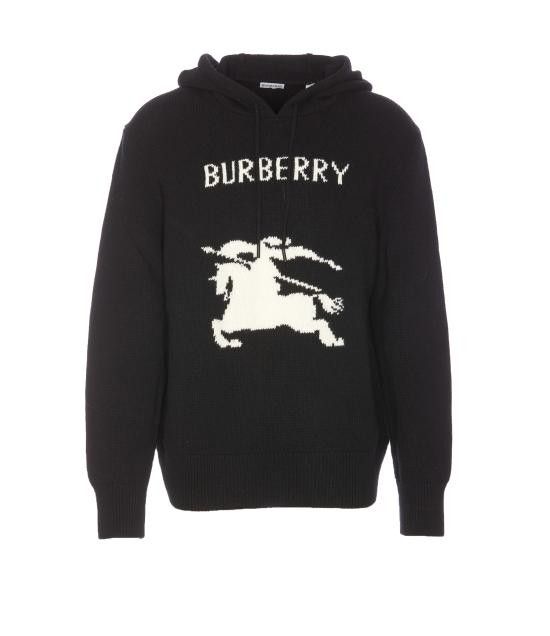 Burberry BURBERRY Men Sweater 8104522 A1189 Black Size US L / EU 52-54 / 3 - 1 Thumbnail