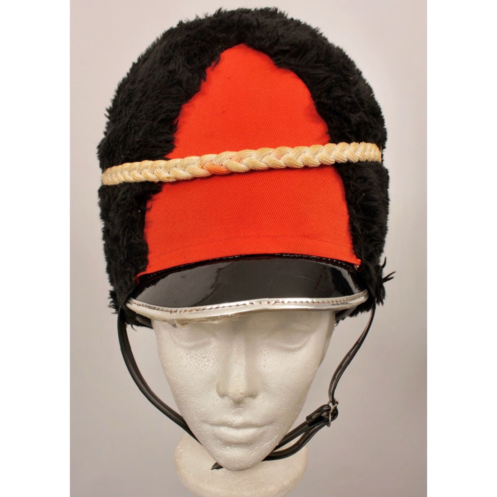Vintage VINTAGE Men's VTG Aztec New Mexico Fuzzy Marching Band Hat Sz 7 1/4 Size ONE SIZE - 3 Thumbnail
