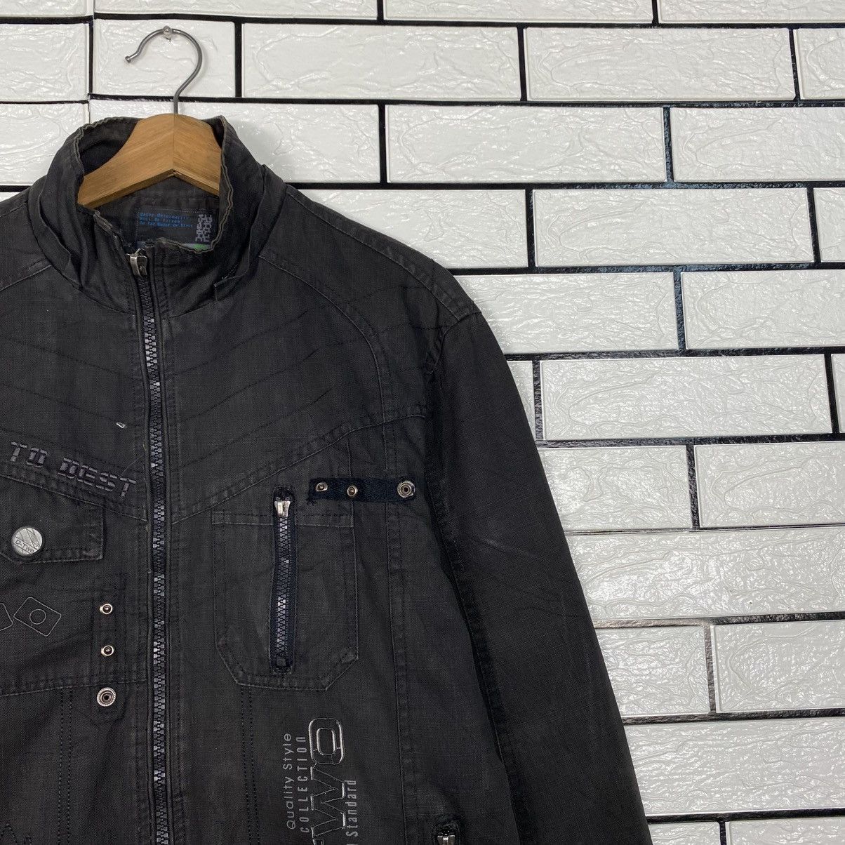 Japanese Brand 📌D-Two International Standard Biker Racing Jacket Size US XL / EU 56 / 4 - 7 Thumbnail