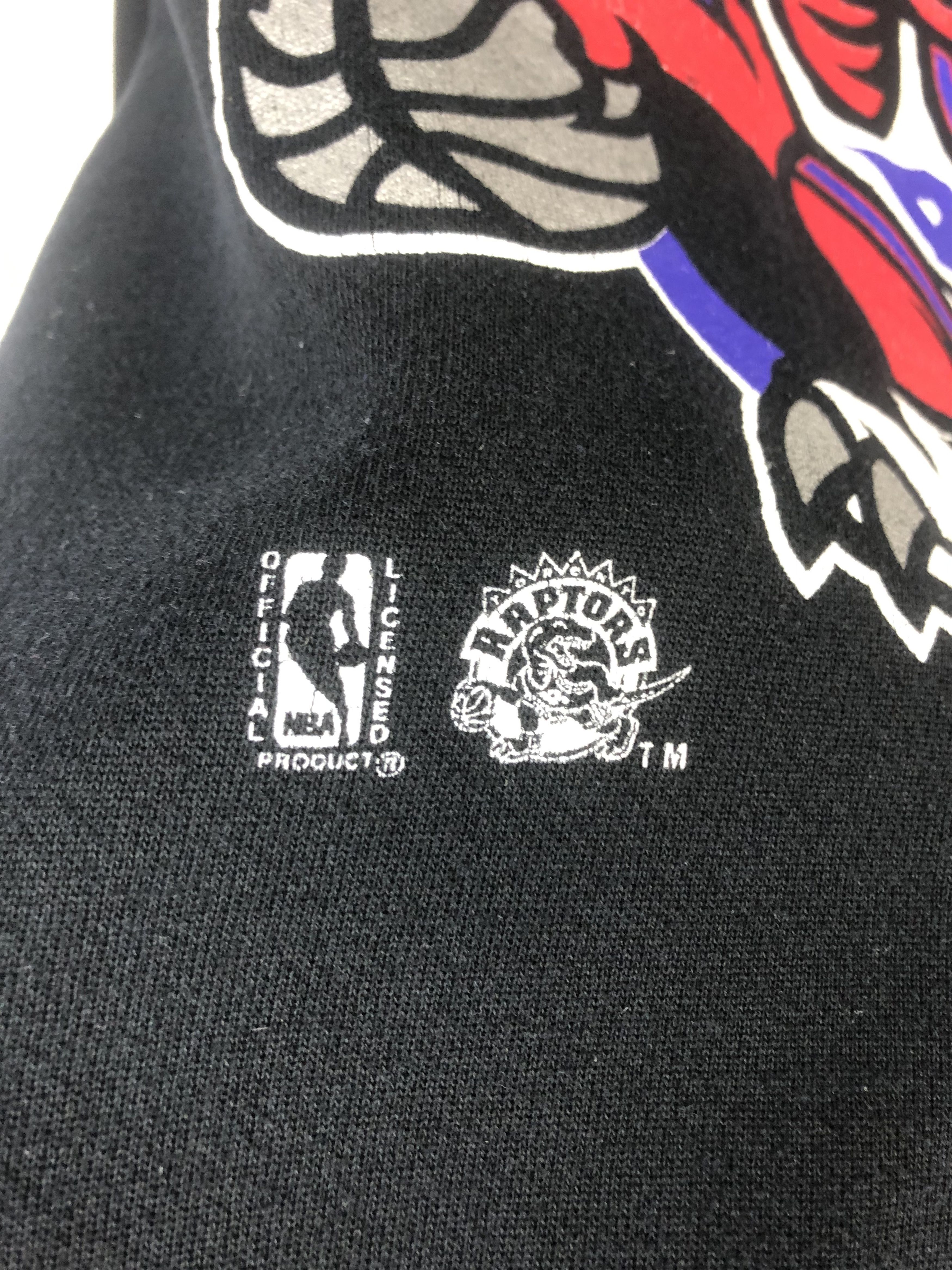 NBA × Vintage Vintage Toronto Raptors NBA Sweatshirt Crewneck Over Print Size US M / EU 48-50 / 2 - 4 Thumbnail