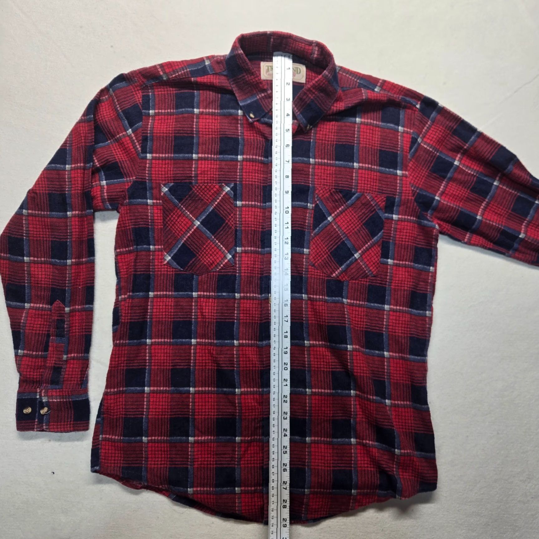 Rails VINTAGE Trail's End Men's Shirt Long Sleeve Flannel Plaid Casual Workwear M Red Size US M / EU 48-50 / 2 - 6 Thumbnail