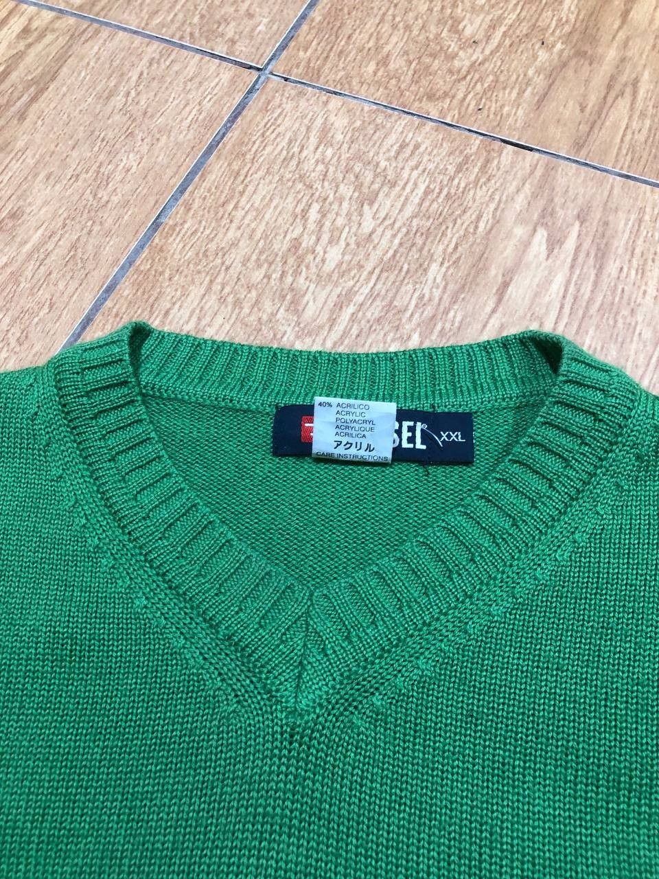 Diesel Vintage Diesel Knit Sweater Logo 90s Men streetwear Size US XXL / EU 58 / 5 - 13 Thumbnail