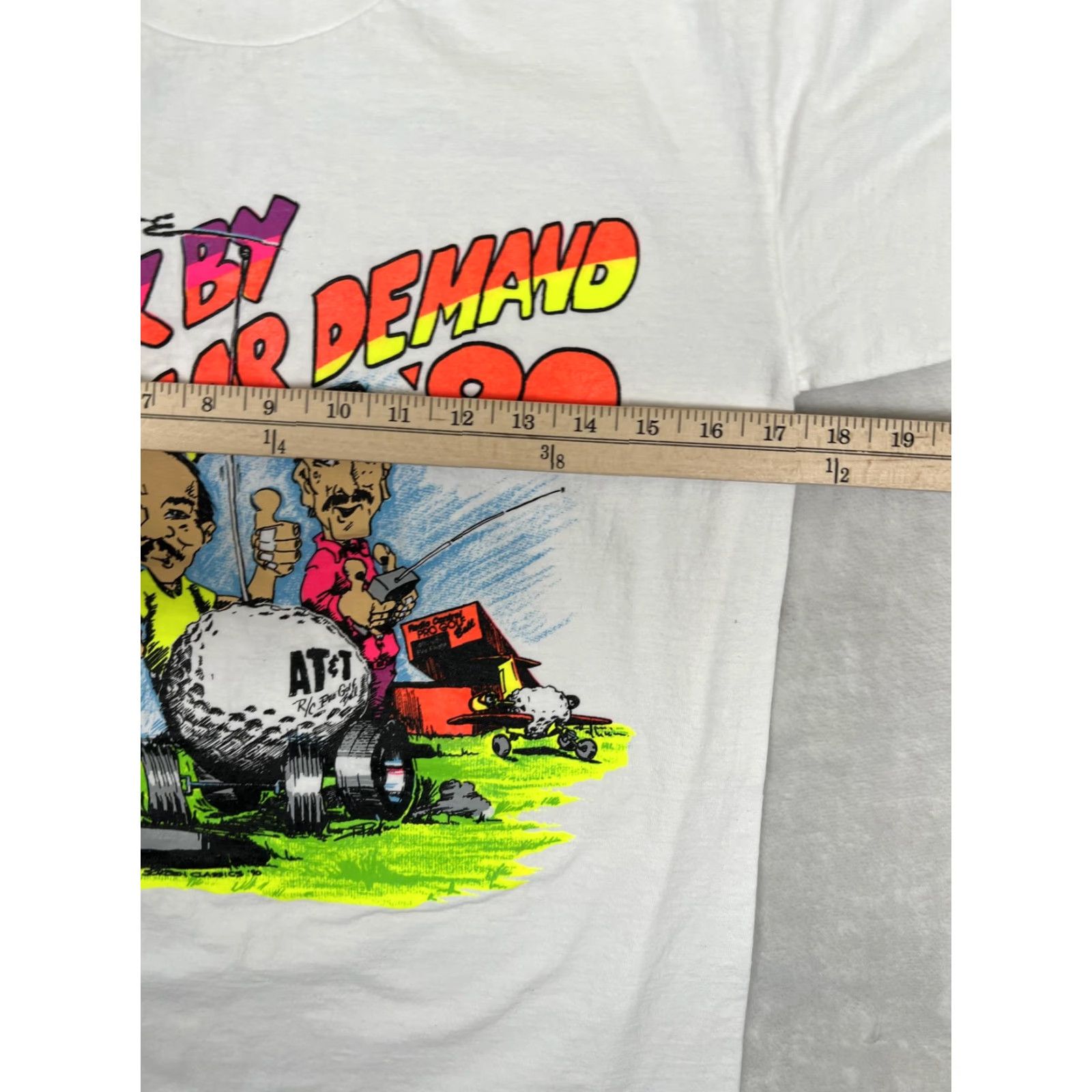 Vintage VINTAGE Bob & Dave Back By Popular Demand T-Shirt Mens M AT&T Golf 90s Single Size US M / EU 48-50 / 2 - 7 Thumbnail