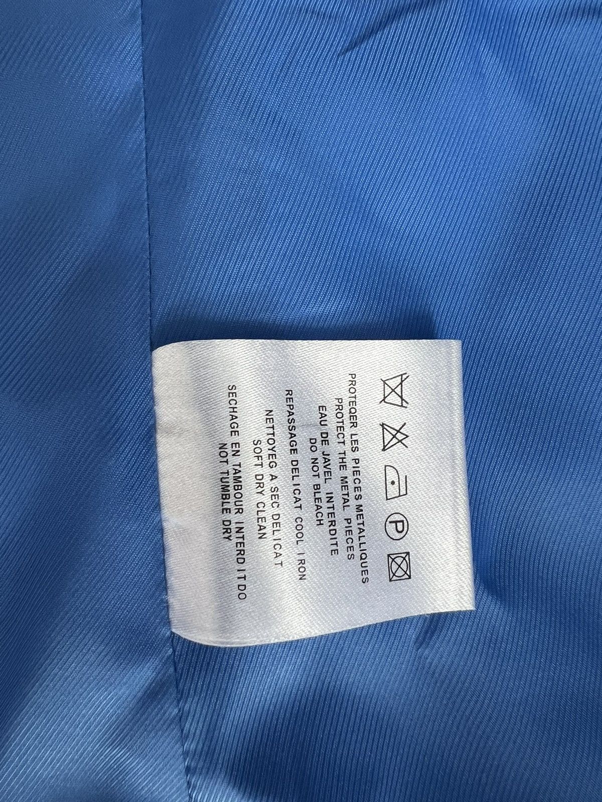 Other Elegant Women Designer Spring Blue Casual Blazer Size L / US 10 / IT 46 - 9 Thumbnail
