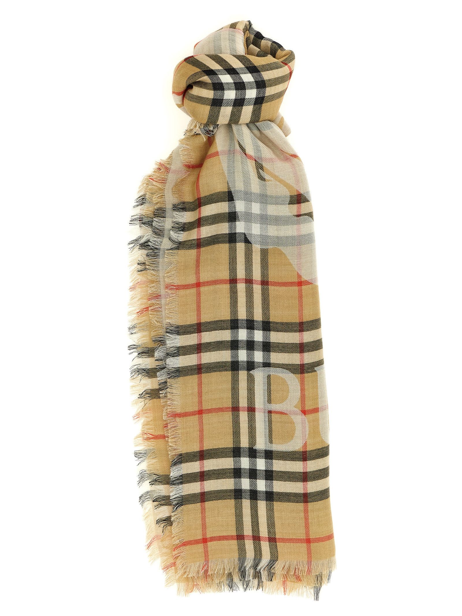 Burberry 'Equestrian Knight Design' Scarf Size ONE SIZE - 1 Thumbnail
