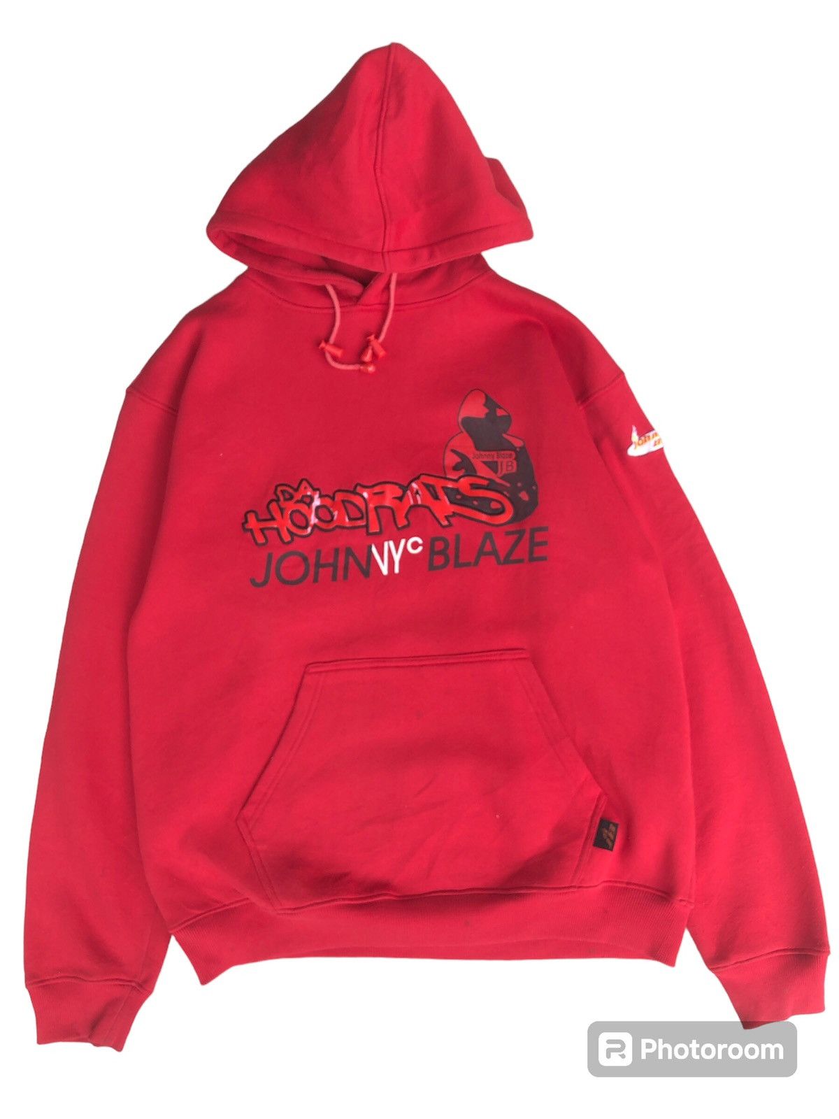 Vintage Johnny Blaze Embroidered Swearshirt Hoodie Size US L / EU 52-54 / 3 - 1 Thumbnail