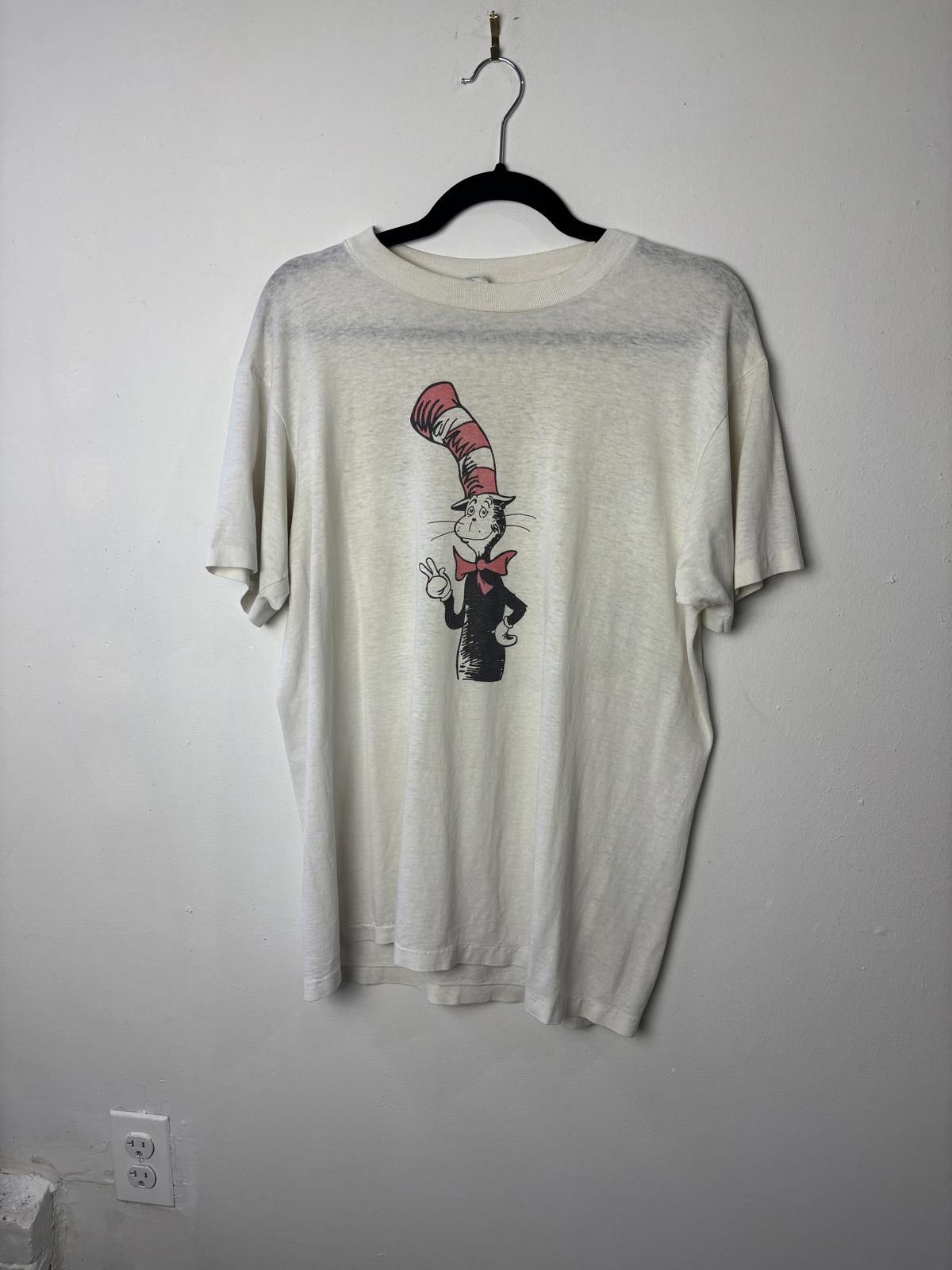 Hanes Vintage Grateful Dead Dr Seuss Summer 90 Tour Shirt size L Size US L / EU 52-54 / 3 - 1 Thumbnail