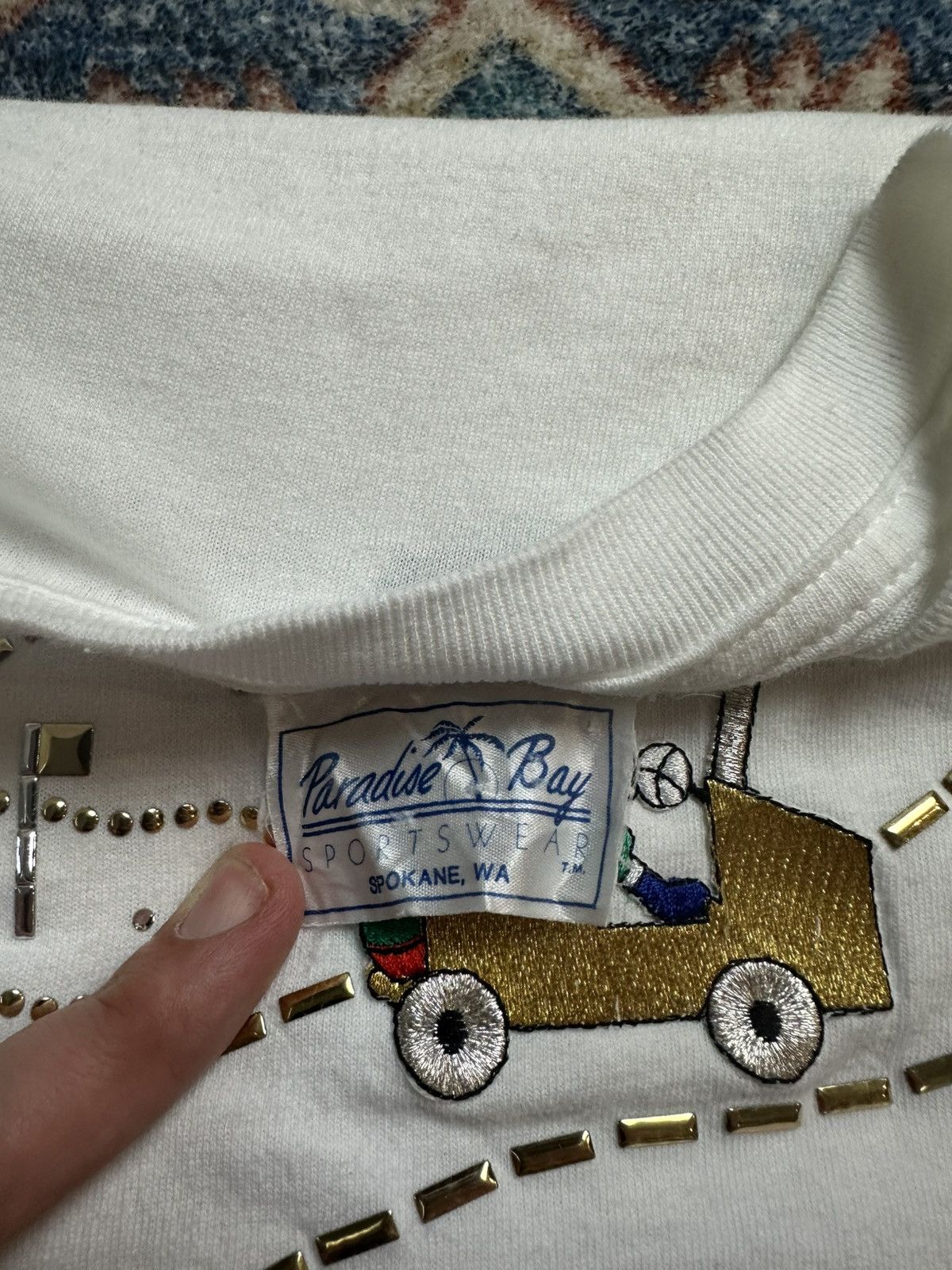 Vintage Vintage Golf Cart T-shirt Large Size US L / EU 52-54 / 3 - 3 Thumbnail