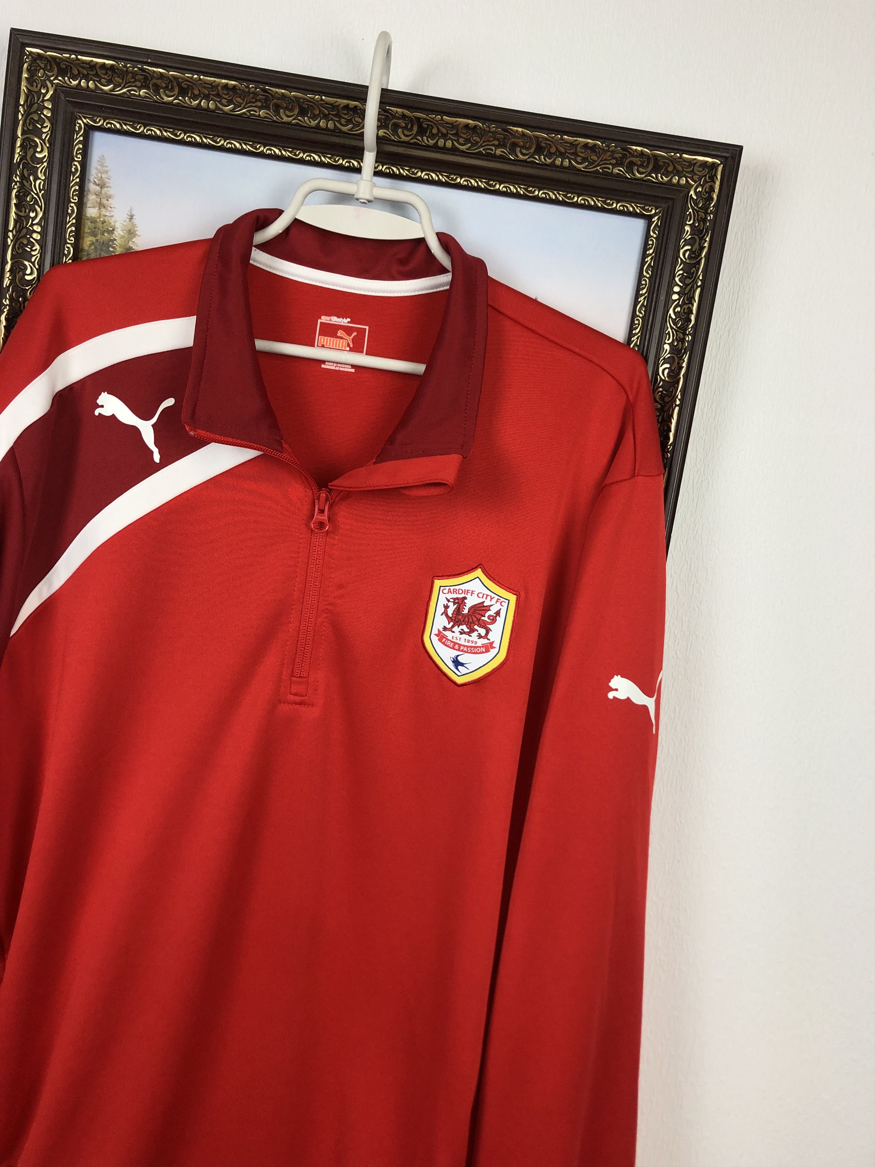 Other Cardiff City Football Jacket Sweatshirt Track Top Rare Size US XL / EU 56 / 4 - 5 Thumbnail