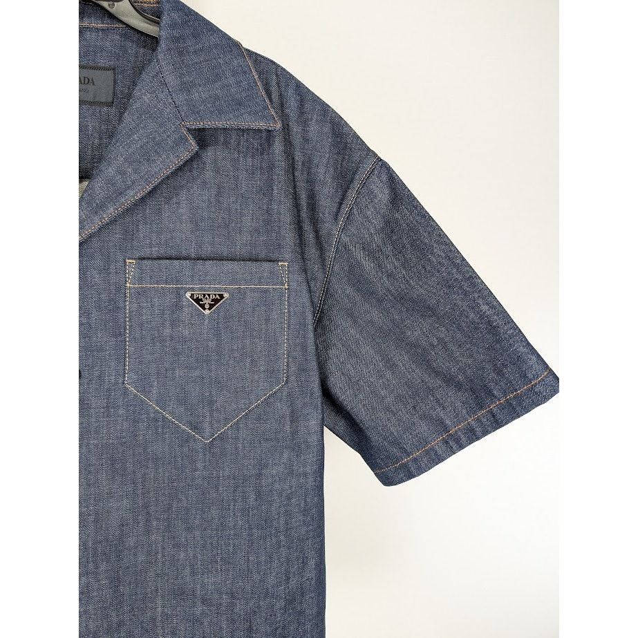 Prada o1rshd1 Selvage Denim in Blue Size US XXL / EU 58 / 5 - 4 Thumbnail