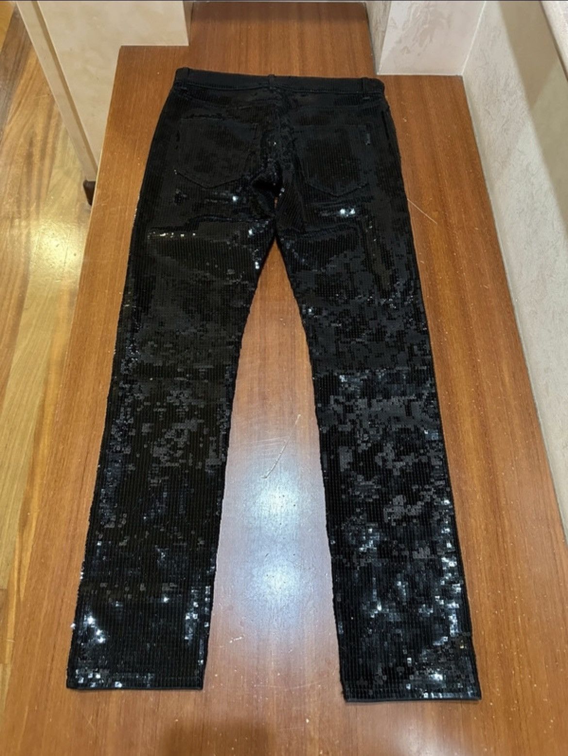 Yves Saint Laurent Saint Laurent Sequin Pants Size US 30 / EU 46 - 8 Thumbnail