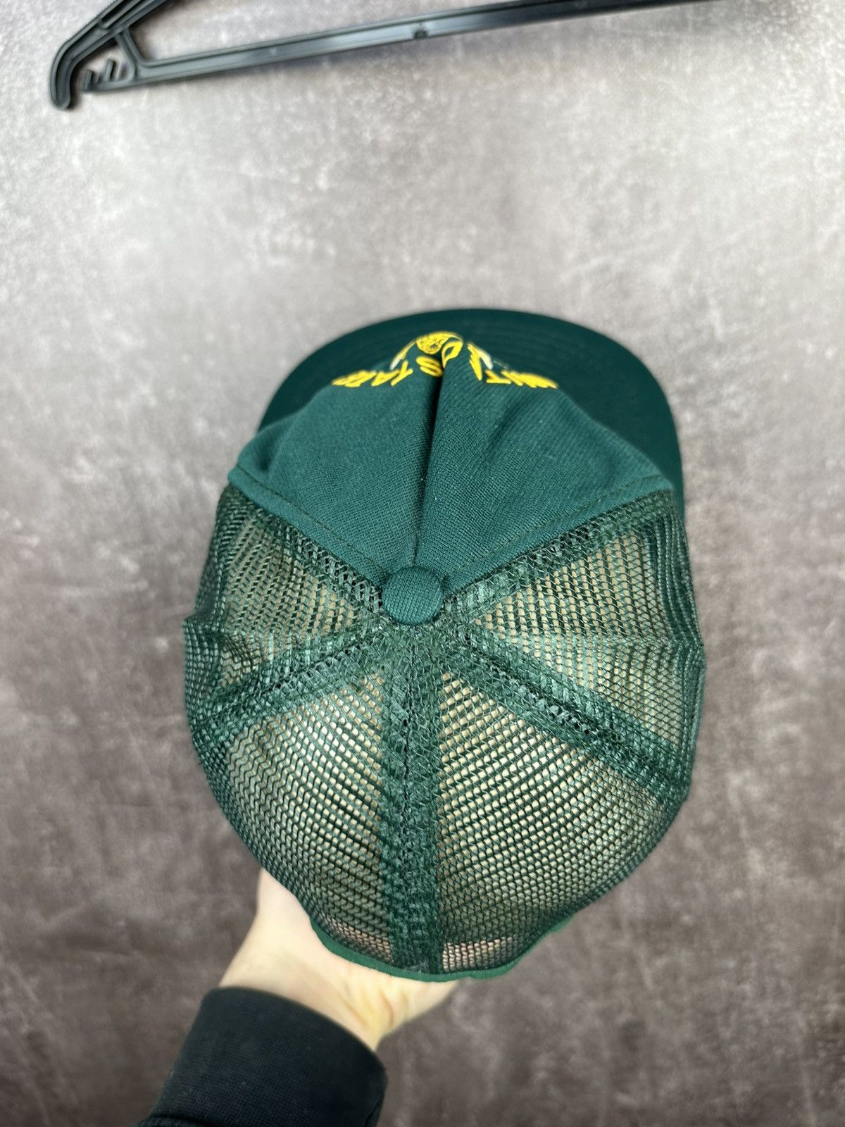 Vintage USA ARMY TIRES TRUCKER HAT CAP SNAPBACK VINTAGE 80s 90s AUTO Size ONE SIZE - 7 Thumbnail
