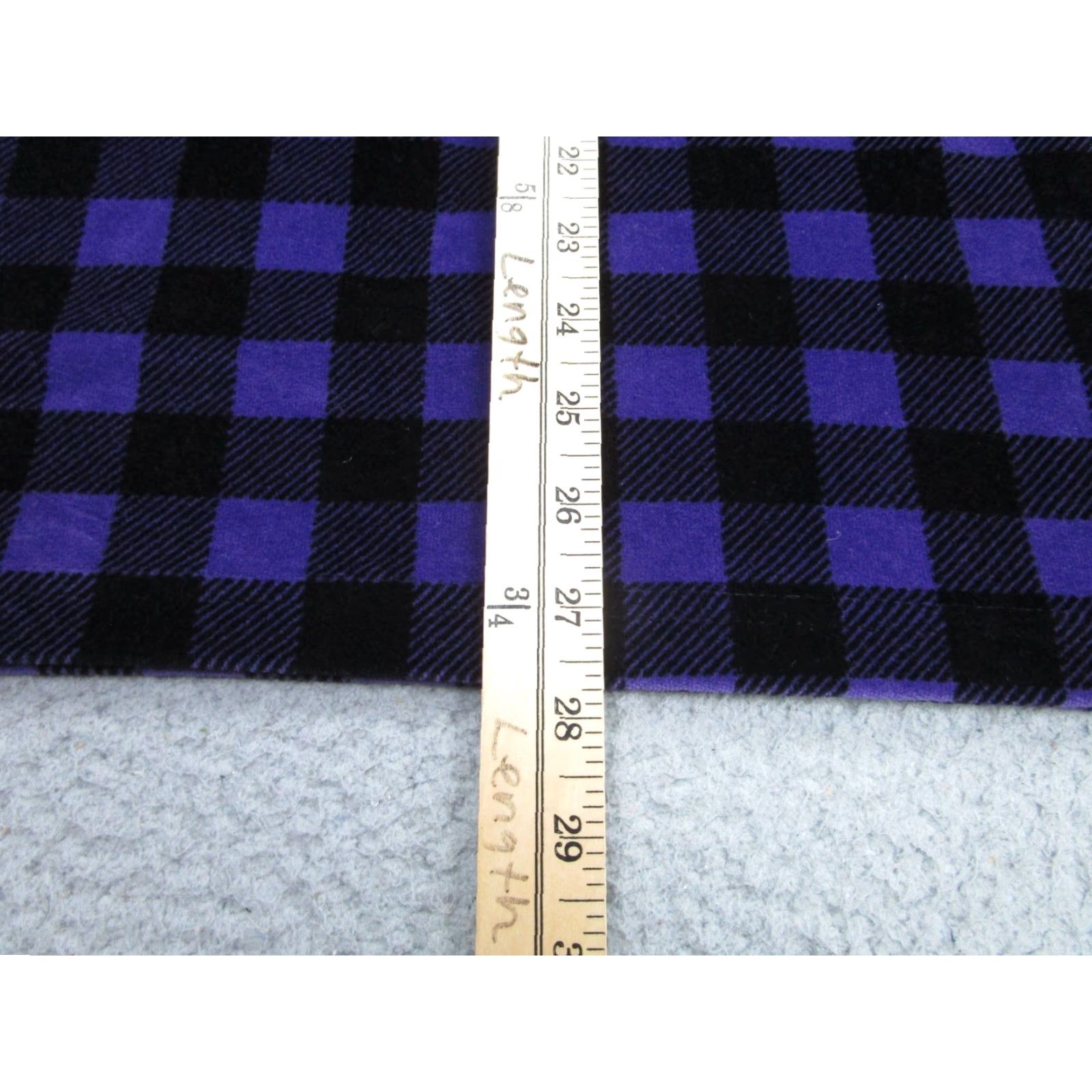 Velour York Harbor Pullover Womens M Purple Black Plaid 1/2 Zip Fleece Sweatshirt Velour Outdoor Classic Size M / US 6-8 / IT 42-44 - 7 Thumbnail