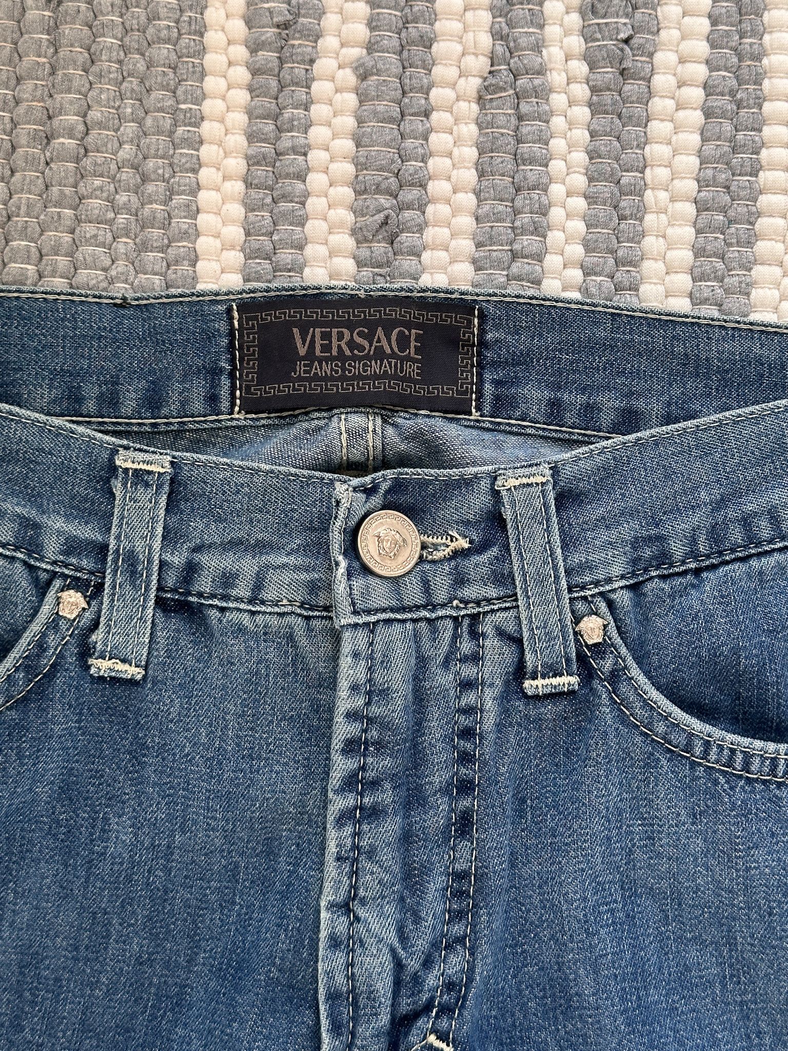 Jean Vintage Versace Jeans Couture Denim Pants Size 27" / US 4 / IT 40 - 5 Thumbnail