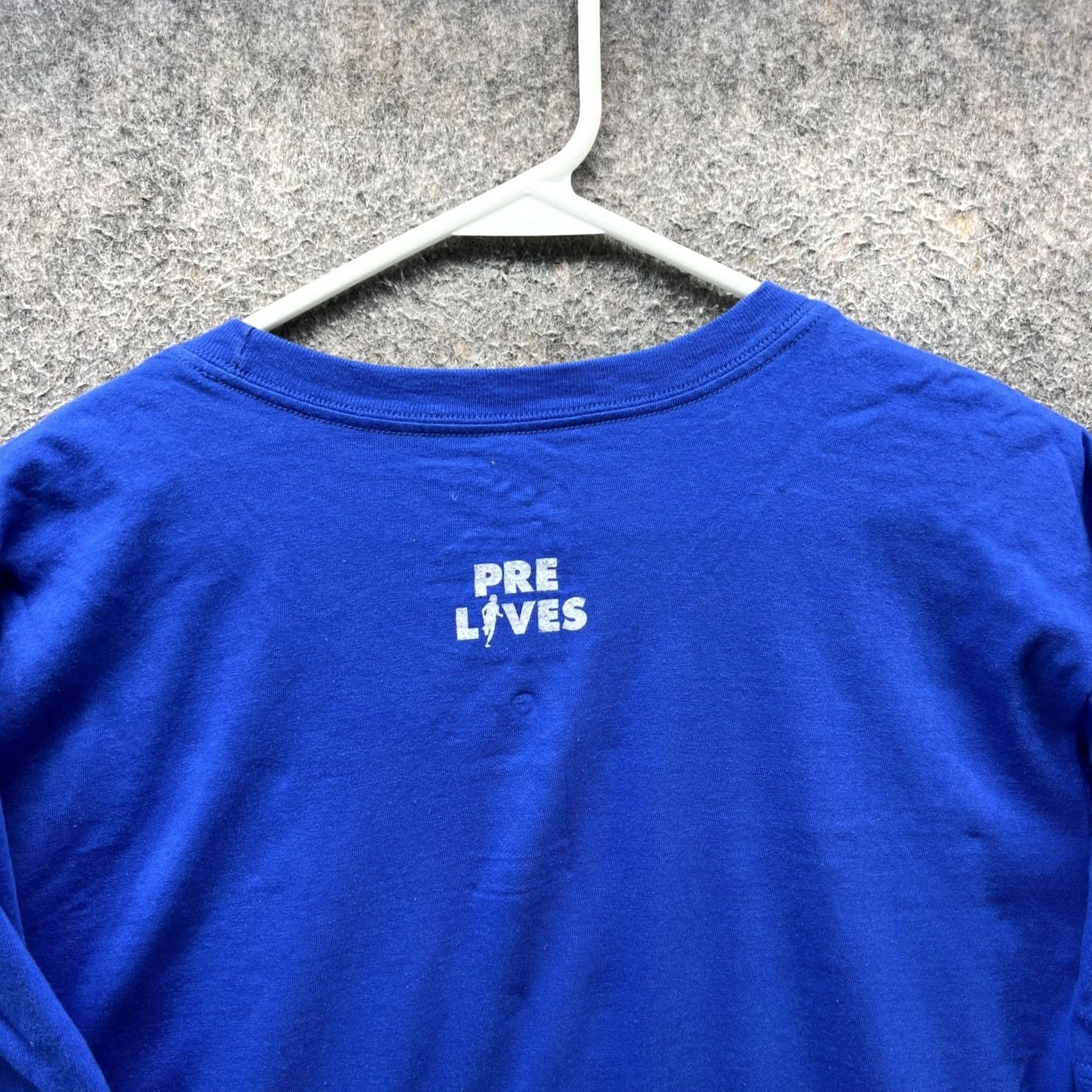 Nike Nike Running Shirt Mens L Blue I Run Most Guts Pre Lives Graphic Tee Size US L / EU 52-54 / 3 - 4 Thumbnail