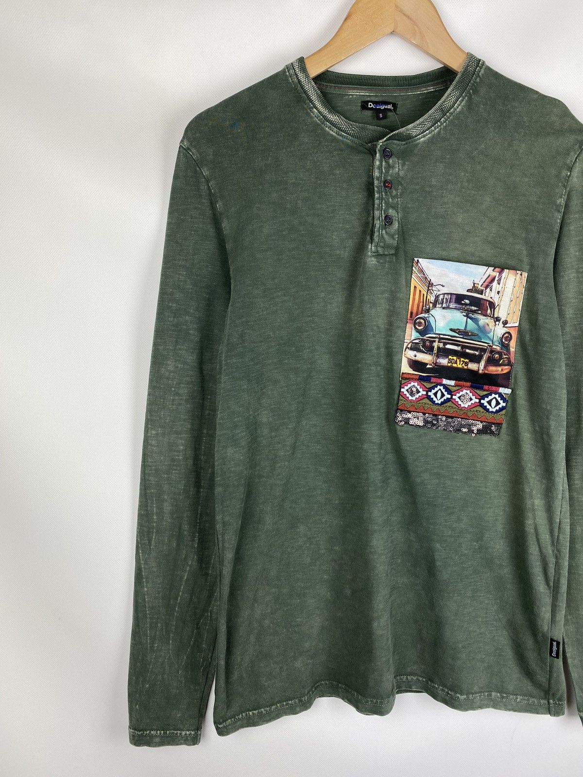 Desigual Desigual men’s long sleeve t shirt size S style 19WMTK61 Size US S / EU 44-46 / 1 - 2 Thumbnail